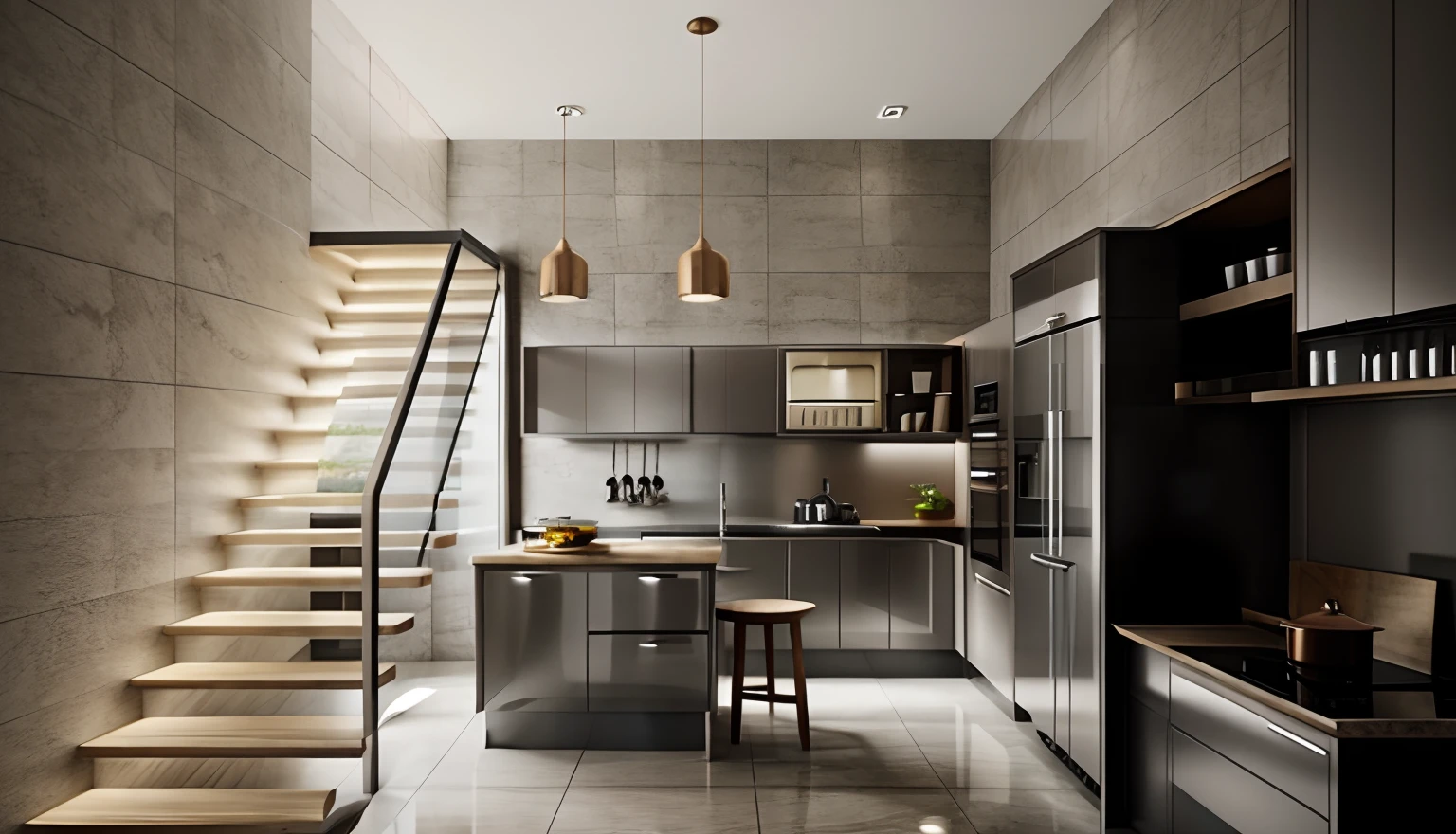 modern kitchen