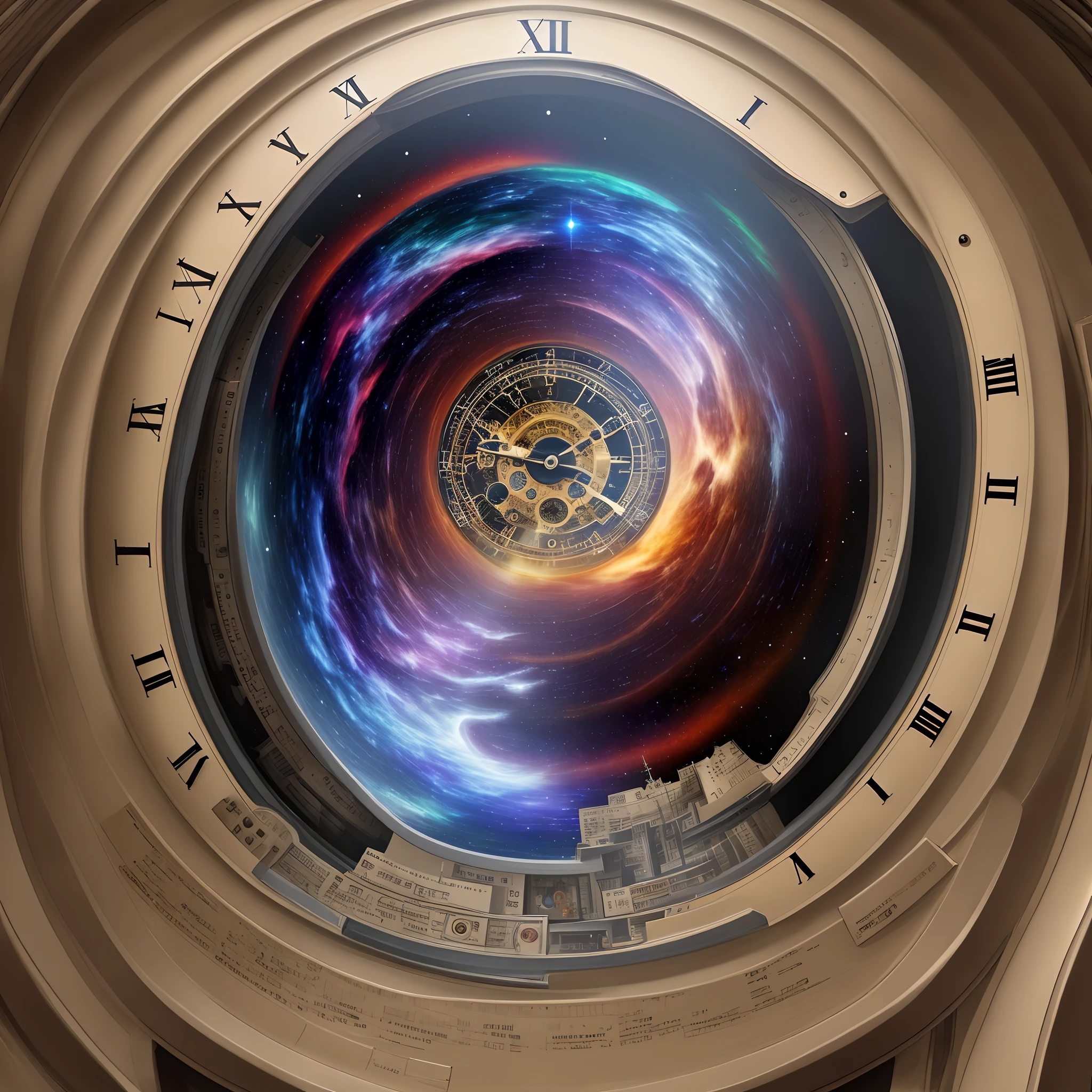 As big a clock as the universe