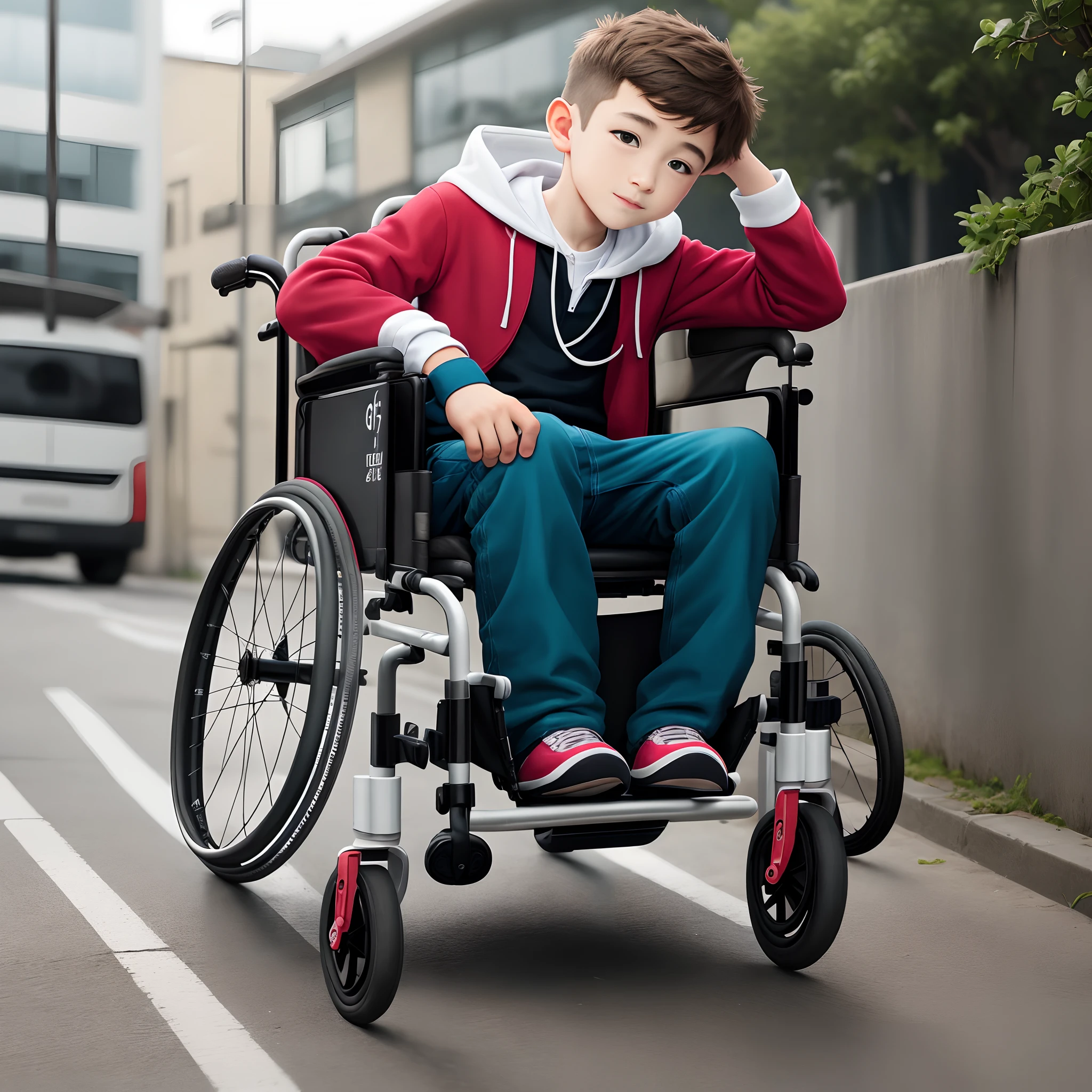 Wheelchair boy