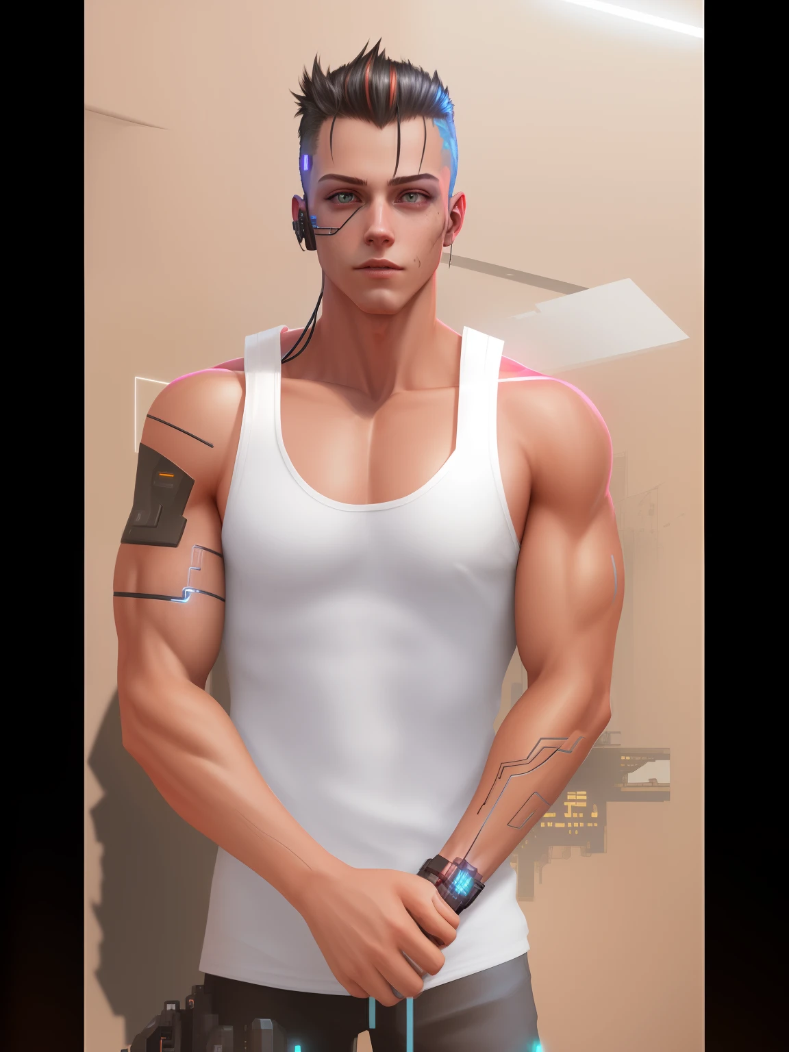 cyberpunk,smartboy,lighting realistic background,8k,v4