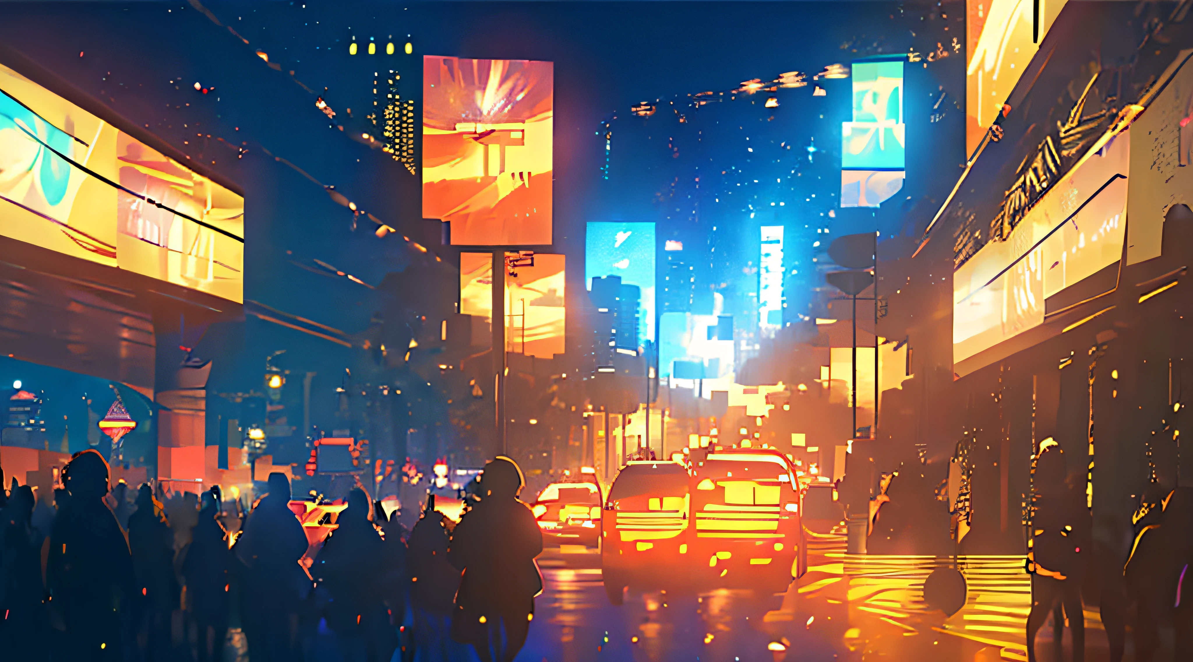 8K, ultra-high-definition resolution, a highly developed civilized city, full of traffic, with ultra-convenient and various traffic routes, sunshine and sunshine, bright scene, (((real)))), light and shadow interlaced, complex, rich in detail, high detail, ultra-wide angle lens, cinematic blockbusters, movie lighting, anime style