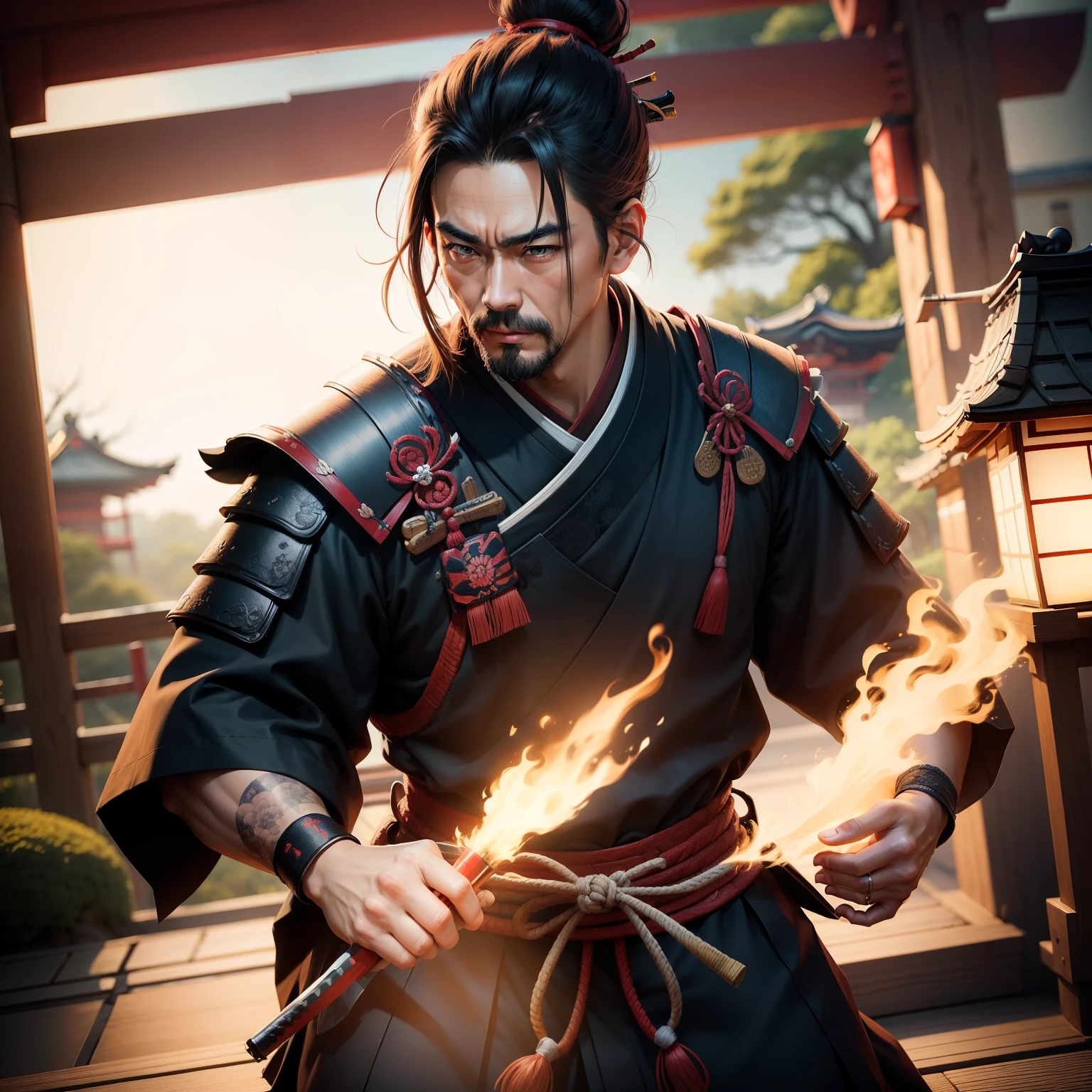 Uncle,japanes、Samurai,ninjartist、One