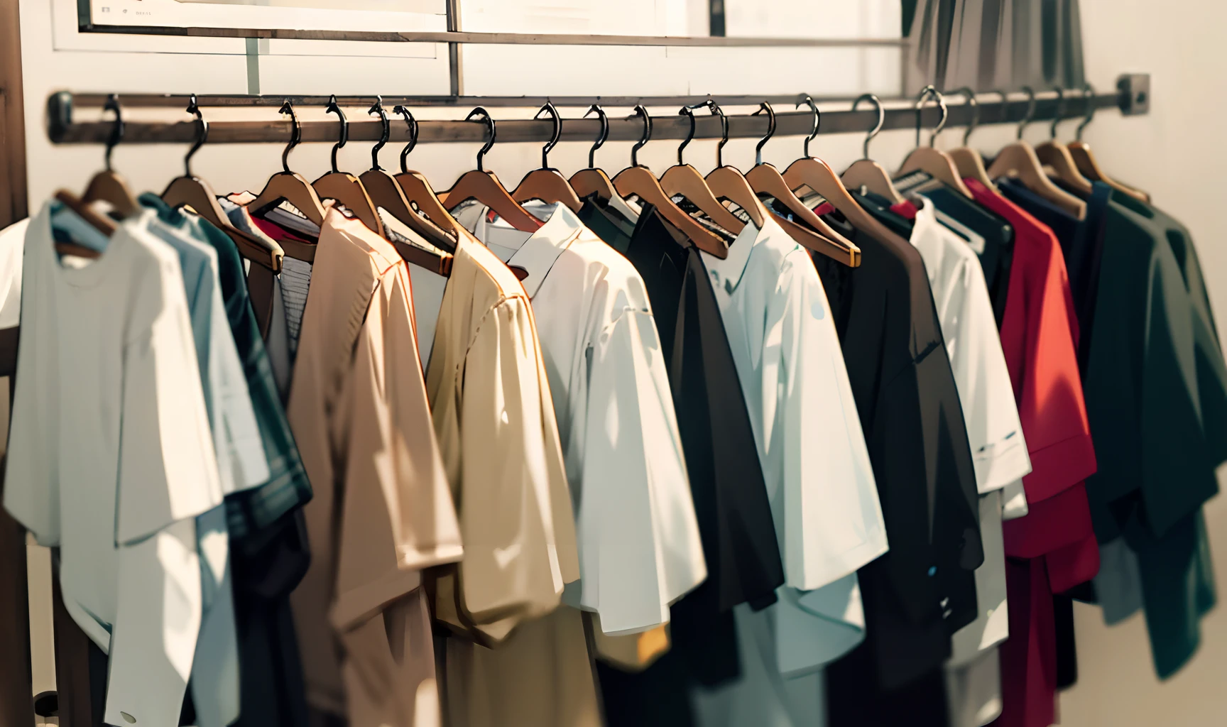 Hang clothes