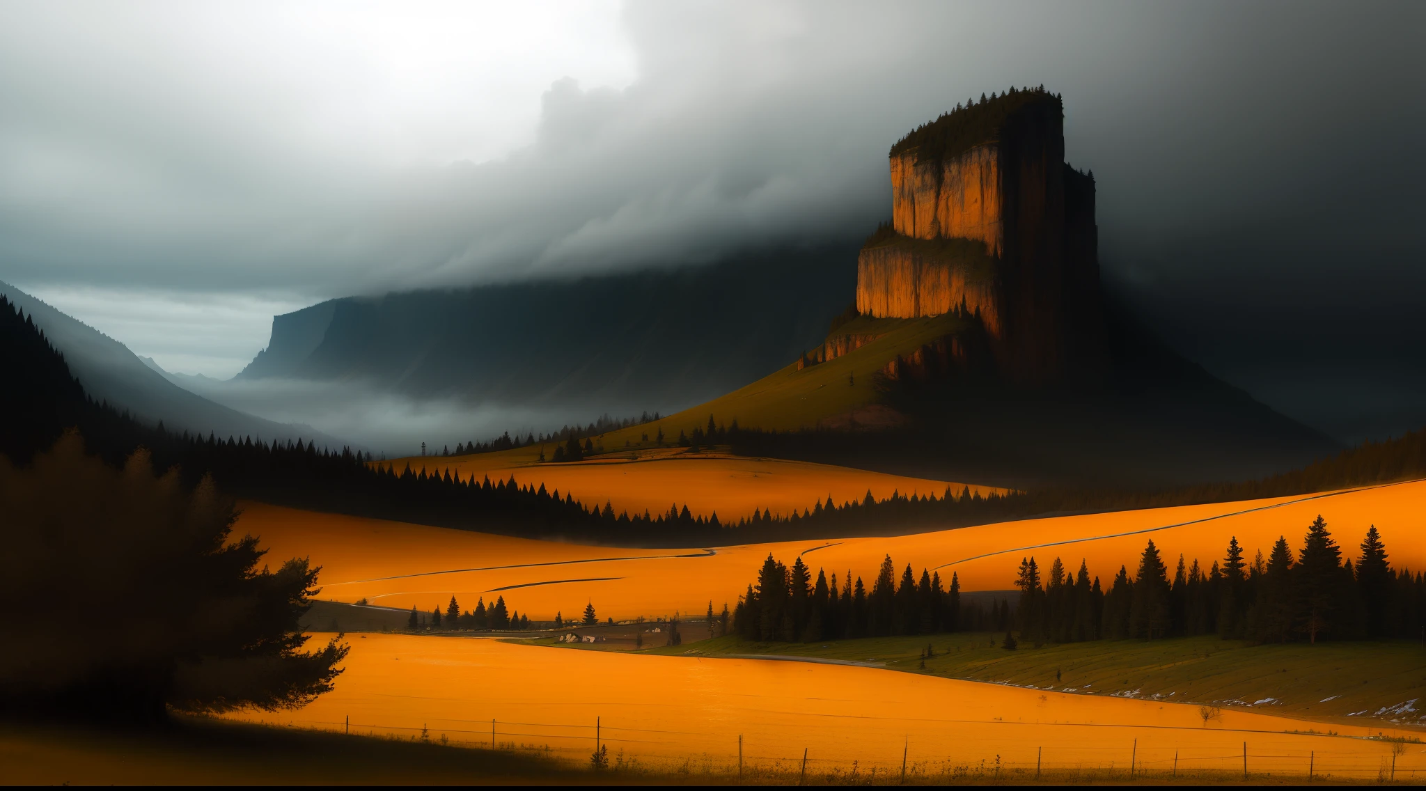 Natural scenery
Mysterious