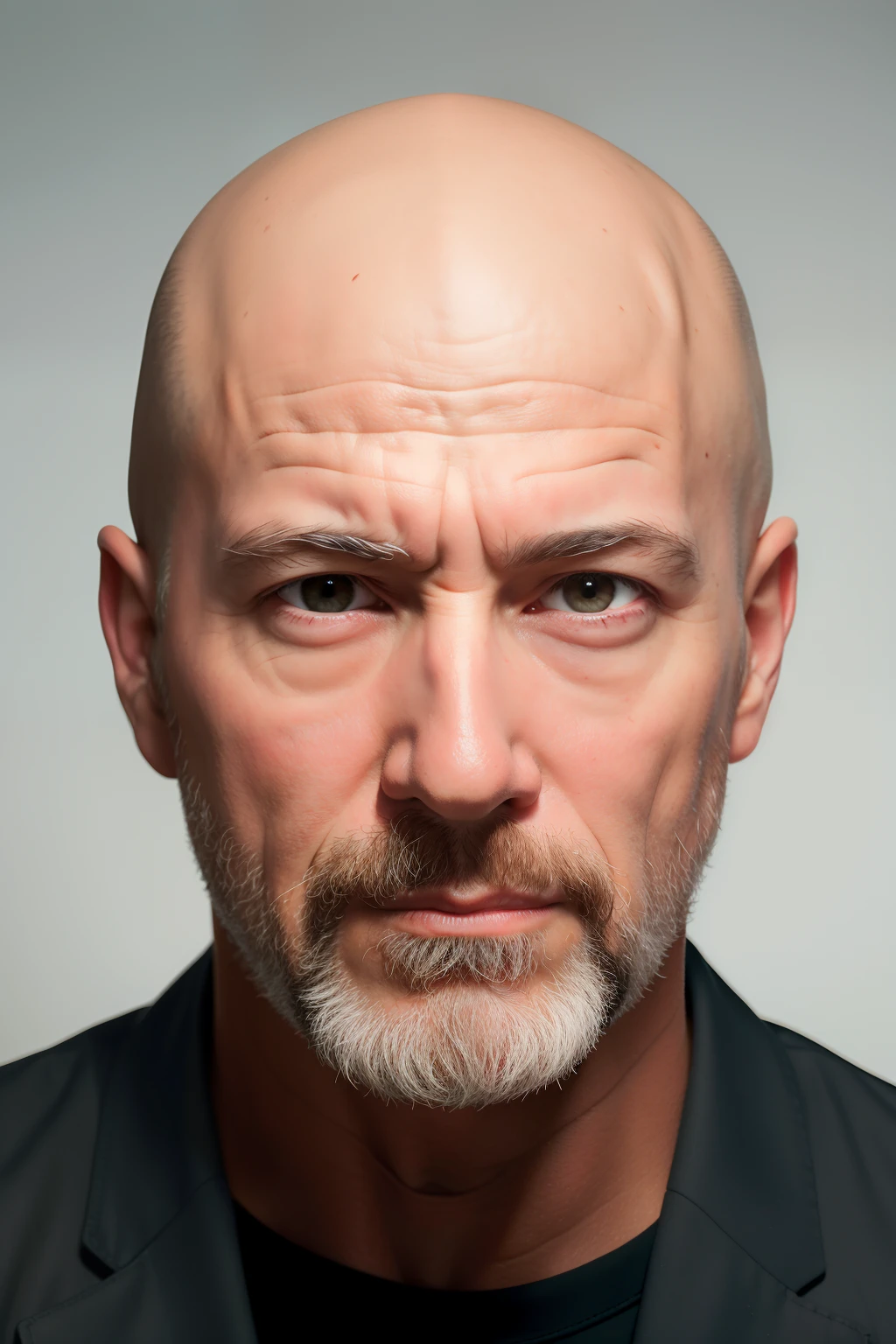 photore （SH0hreh：0.99），A bald man，frontage，Lateral face，behind， RAW， Close-up photo of the head， （highdetailskin：1.2）， 8K  UHD， digital SLR camera， gentlesoftlighting， high high quality， filmgrain， Fujifilm XT3 sharp focus， f 5.6