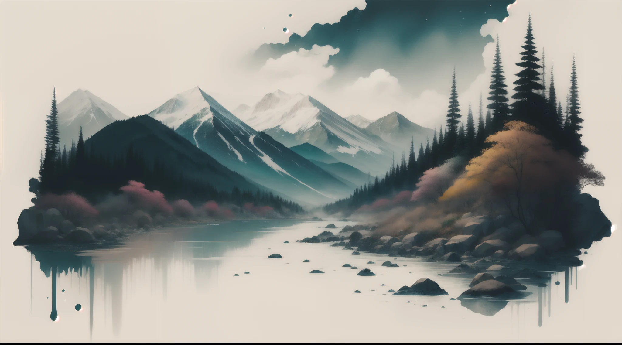 mountains and rivers