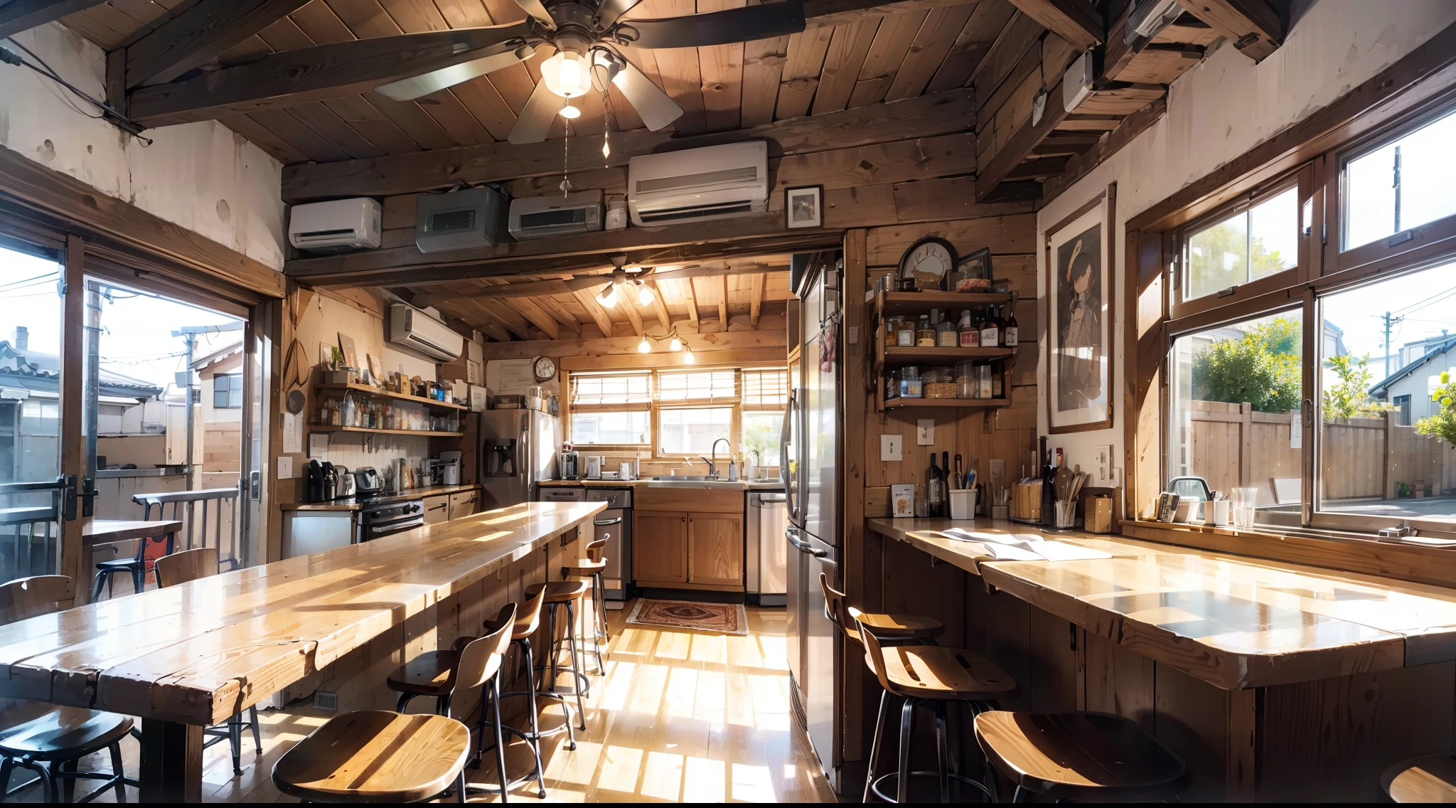 bars、Spacious interior