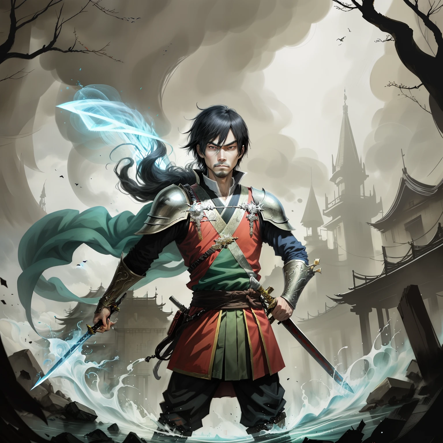 2d，Double，Sword and magic，The Demon King and the Brave，城市
