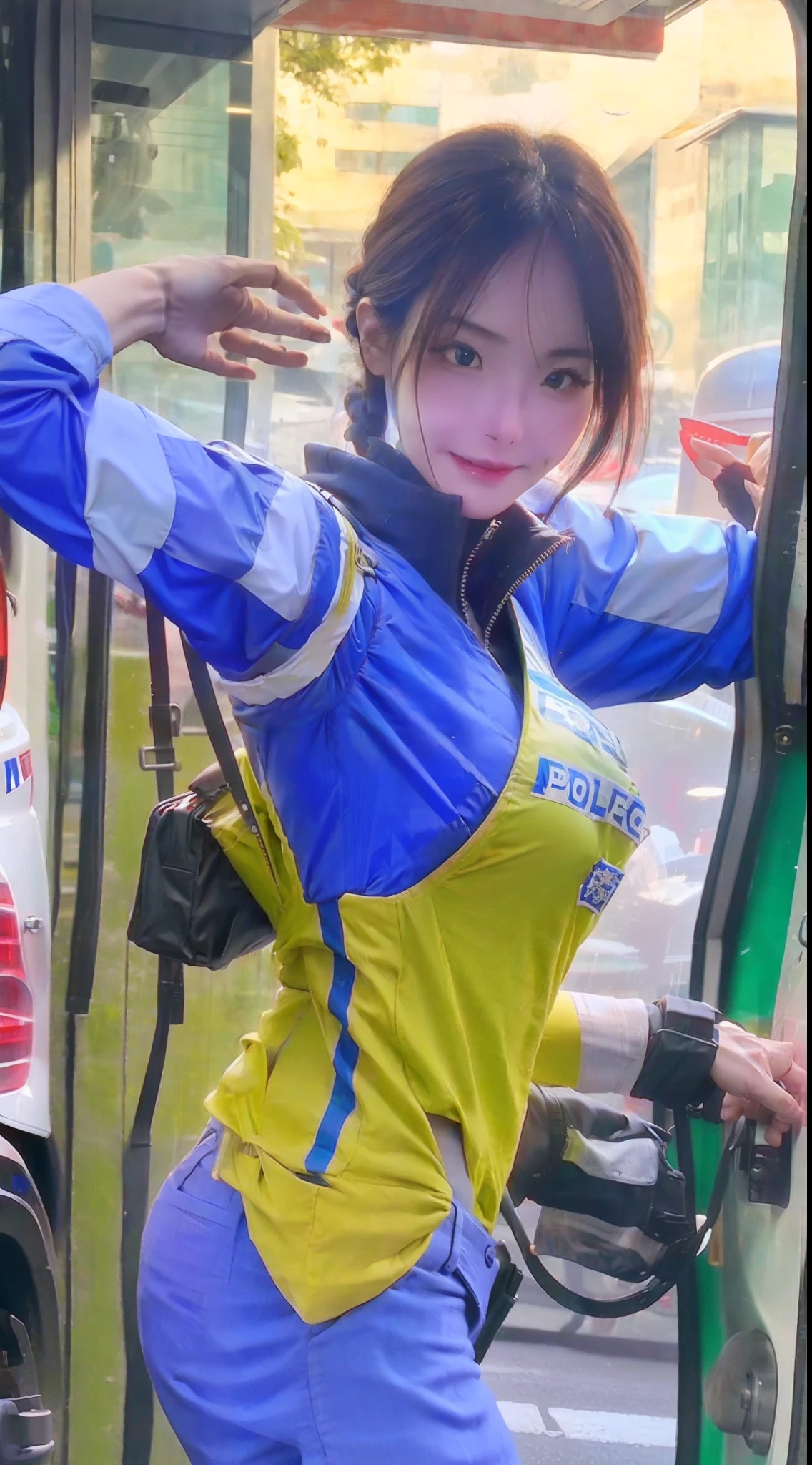 Policewoman,adolable,Raised sexy