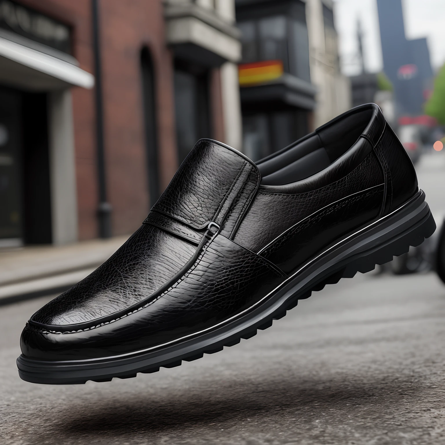 Men's leather galoshes,Rubber sole, Black shoes, leather shoes, vanta black, black quick, grey pants and black dress shoes, Black loafers, Medium height, Official product image, daniel oxford, ƒ5.6, - s 1 5 0, size 1 0, platforms, warm, 1 0 0 1, the sideview,Urban street background