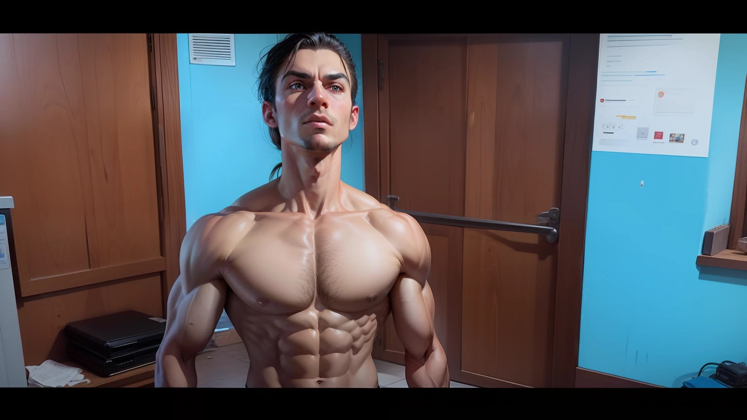 Looks realstic and muscular