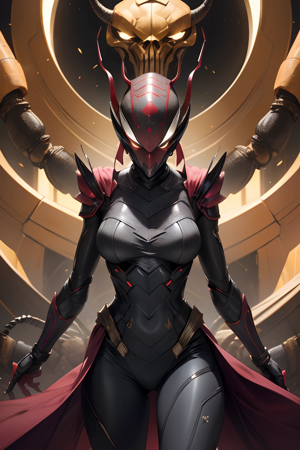 Insect humans、Scorpion Woman、mutant、Villain Phantom、Super slender body、Tall Woman、Big claws、