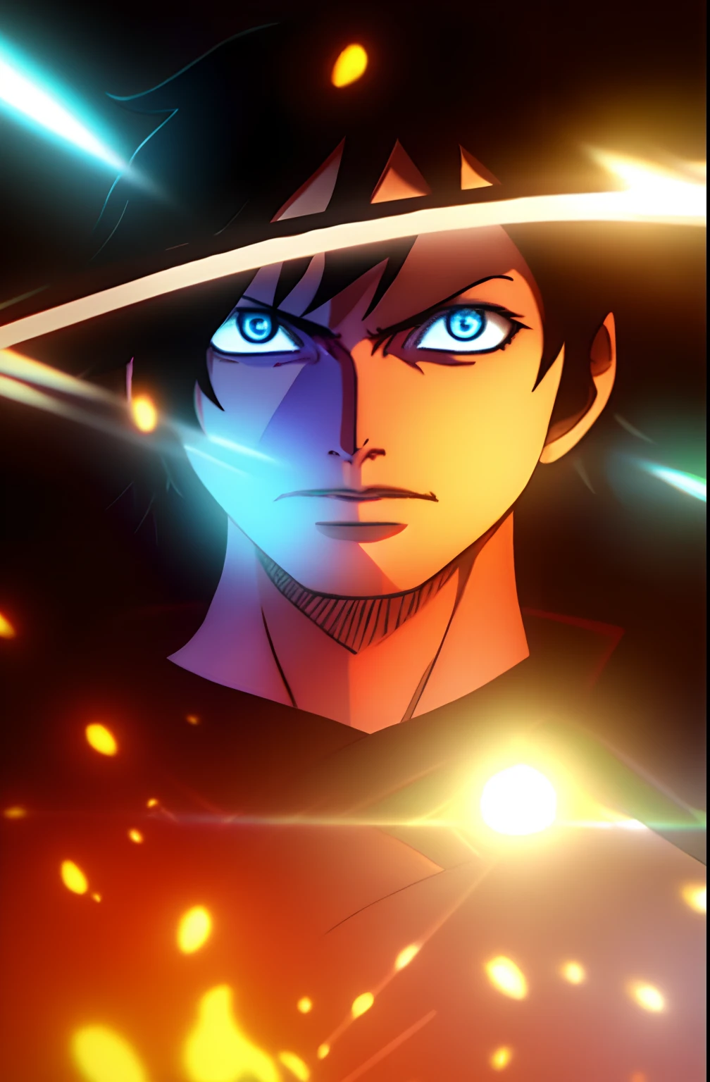 1boy, black hair, dark blue eyes, sheathed sword, tired face, hyper-realistic, hyperreal photography, highly detailed, art design photography, cinematic lighting, intricate, 8k, HD, cinematography, photorealism, unreal engine, film, portrait photography, hyper-detailed, Insane detail, Intricate Detail, Film, Editorial Photography, Photography, Photoshoot, DOF, White Balance, 32k, Super Resolution, Megapixels, ProPhoto RGB, Halfrear Lighting, Backlight, Natural Lighting, Incandescent, Fiber Optic, Cinematic Lighting, Studio Lighting, Soft Light, Volumetric, Lighting, Accent Lighting, Global Illumination, Screen Space Global Illumination