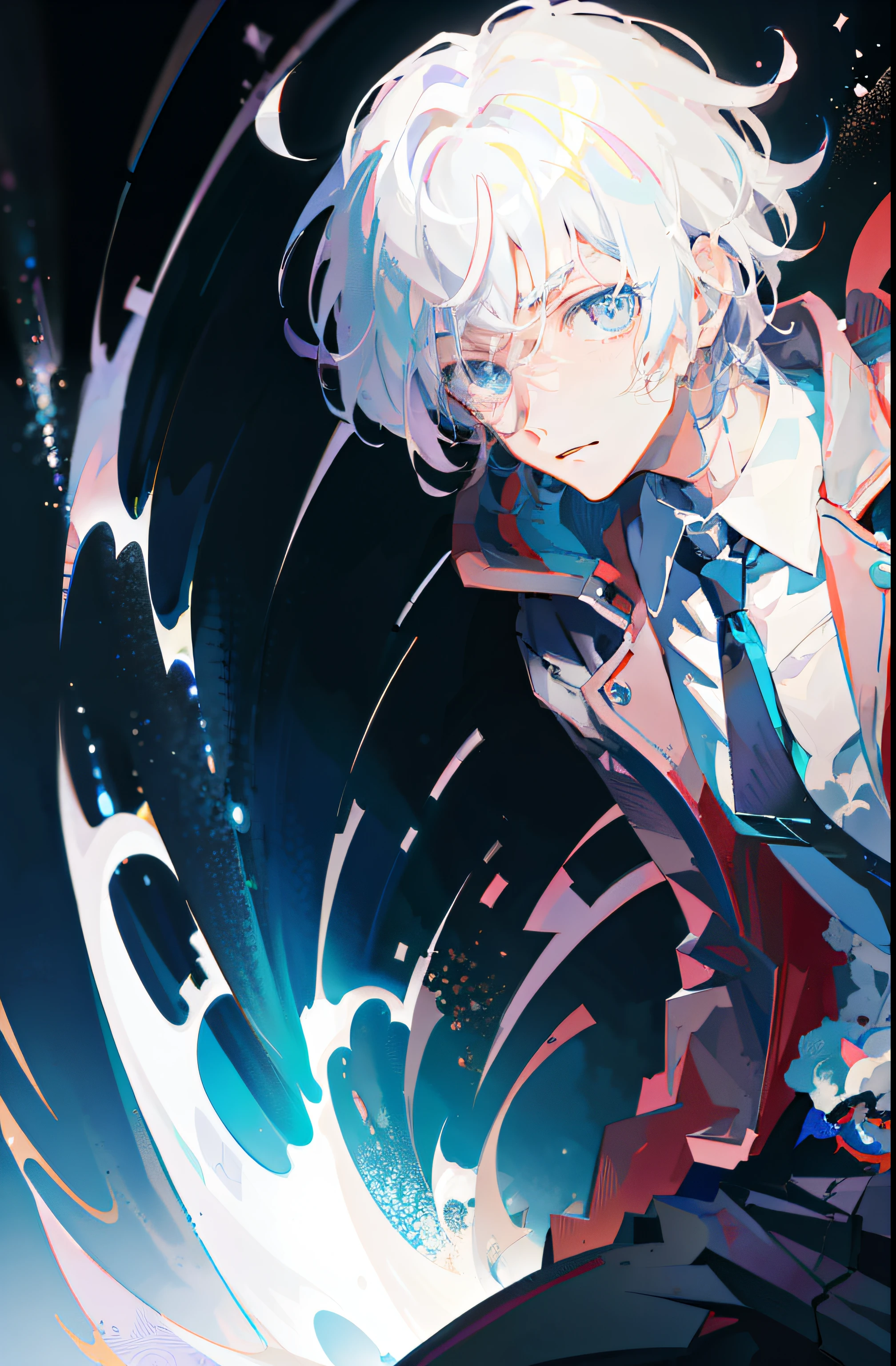 anime - style image of a guy with white hair and blue eyes, best anime 4k konachan wallpaper, key anime art, hajime yatate, key anime visuals, kaworu nagisa, tsuaii, 4k anime wallpaper, smooth anime cg art, anime wallpaper 4k, anime wallpaper 4 k, 4 k manga wallpaper