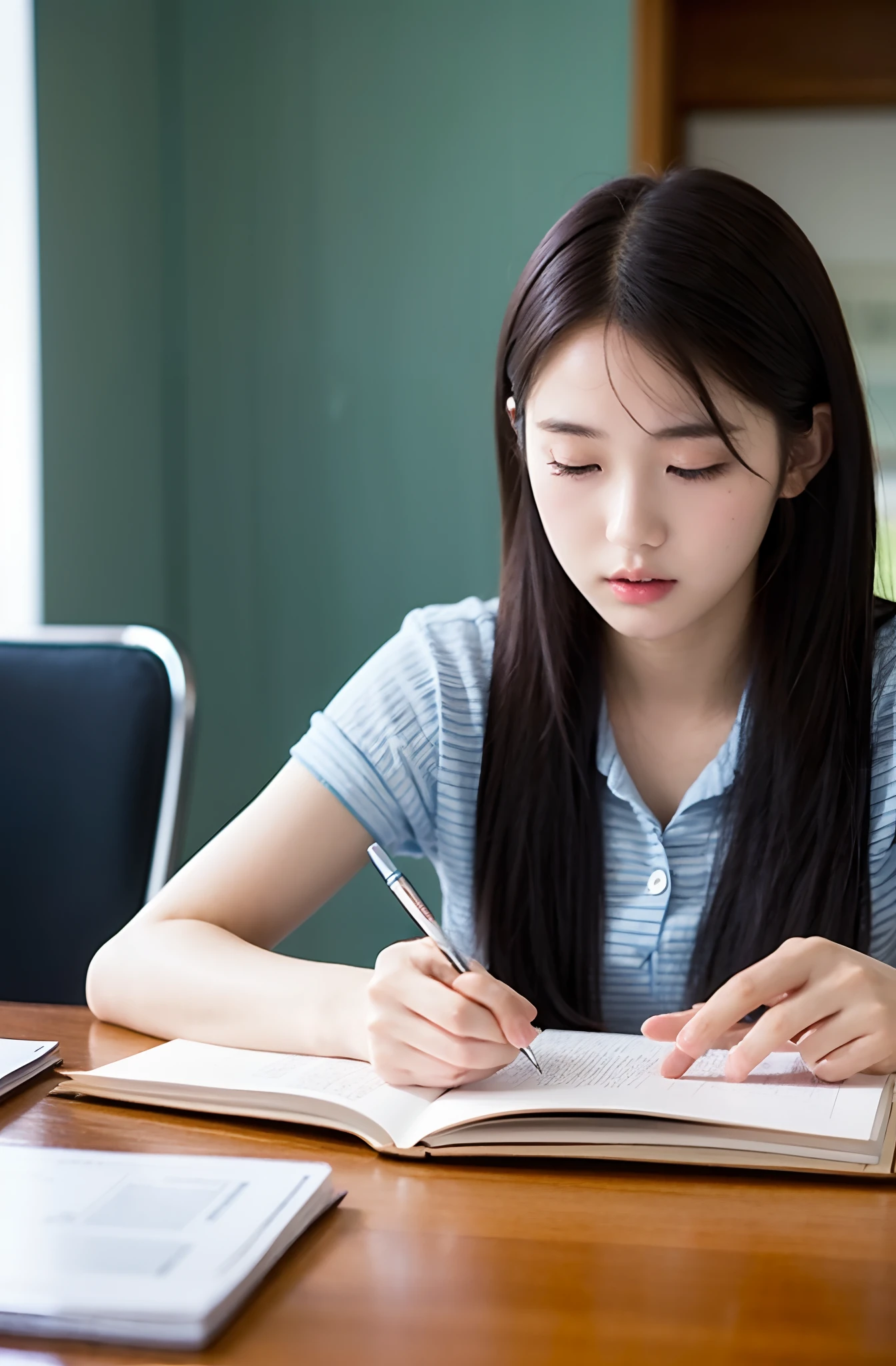 Studying for entrance exams