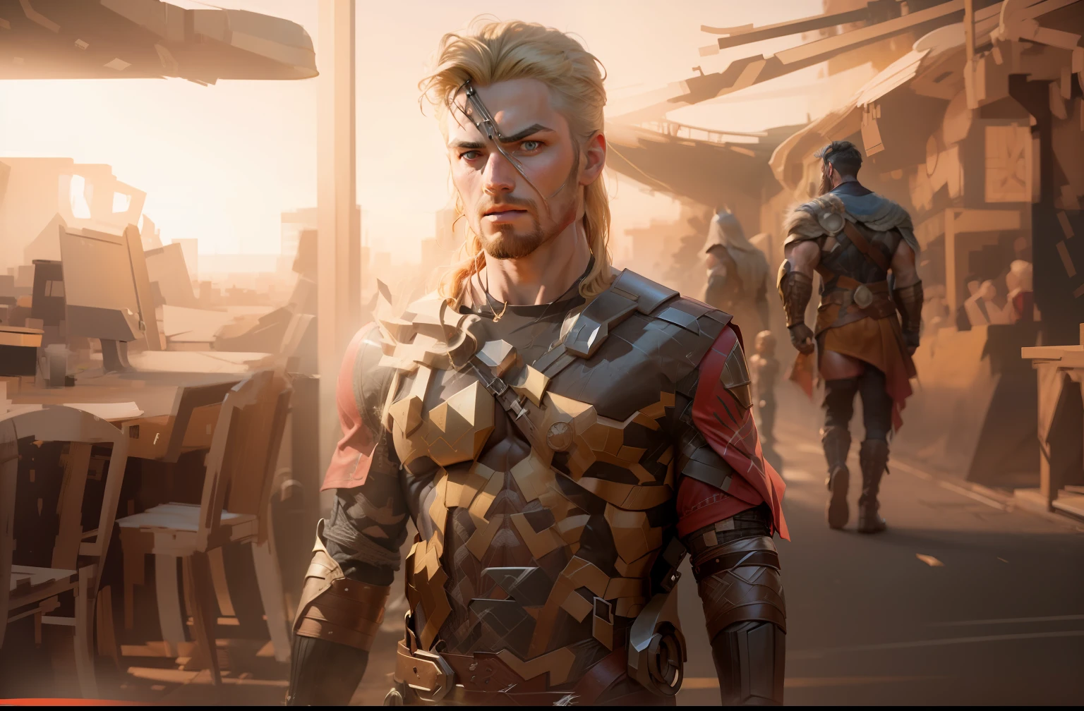 Change bacground, thor look, 8k