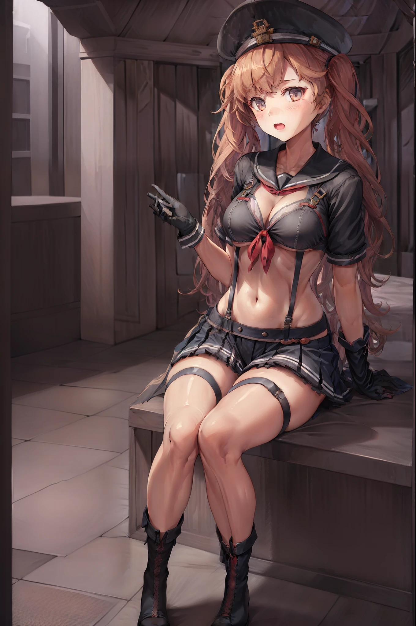 1girl,casual outfit,lingerie,