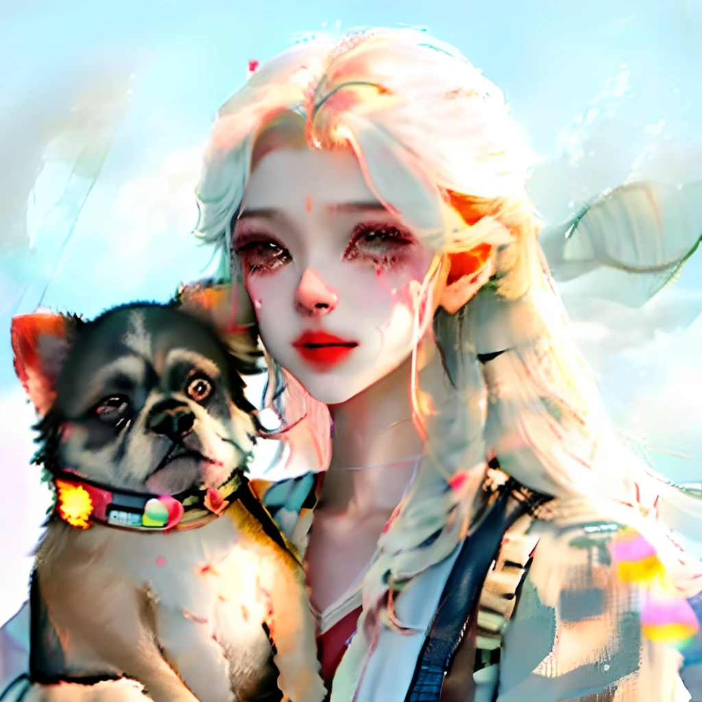 The eyebrows seem to be wrapped and stretched,The eyes seemed to be shining with joy and sorrow,As if carrying smoke, people can't see clearly。hidden bitterness,The gesture of sorrow is evident in the dimples on both sides,The body is weak as if inherited from a disease。There were tears in my eyes,Panting gently。When it's quiet, it's as charming as a flower,When acting, it is like a weak willow swaying in the wind,As graceful as a swan。The mind is smarter than the dry,Morbid beauty,More beautiful than Shih Tzu