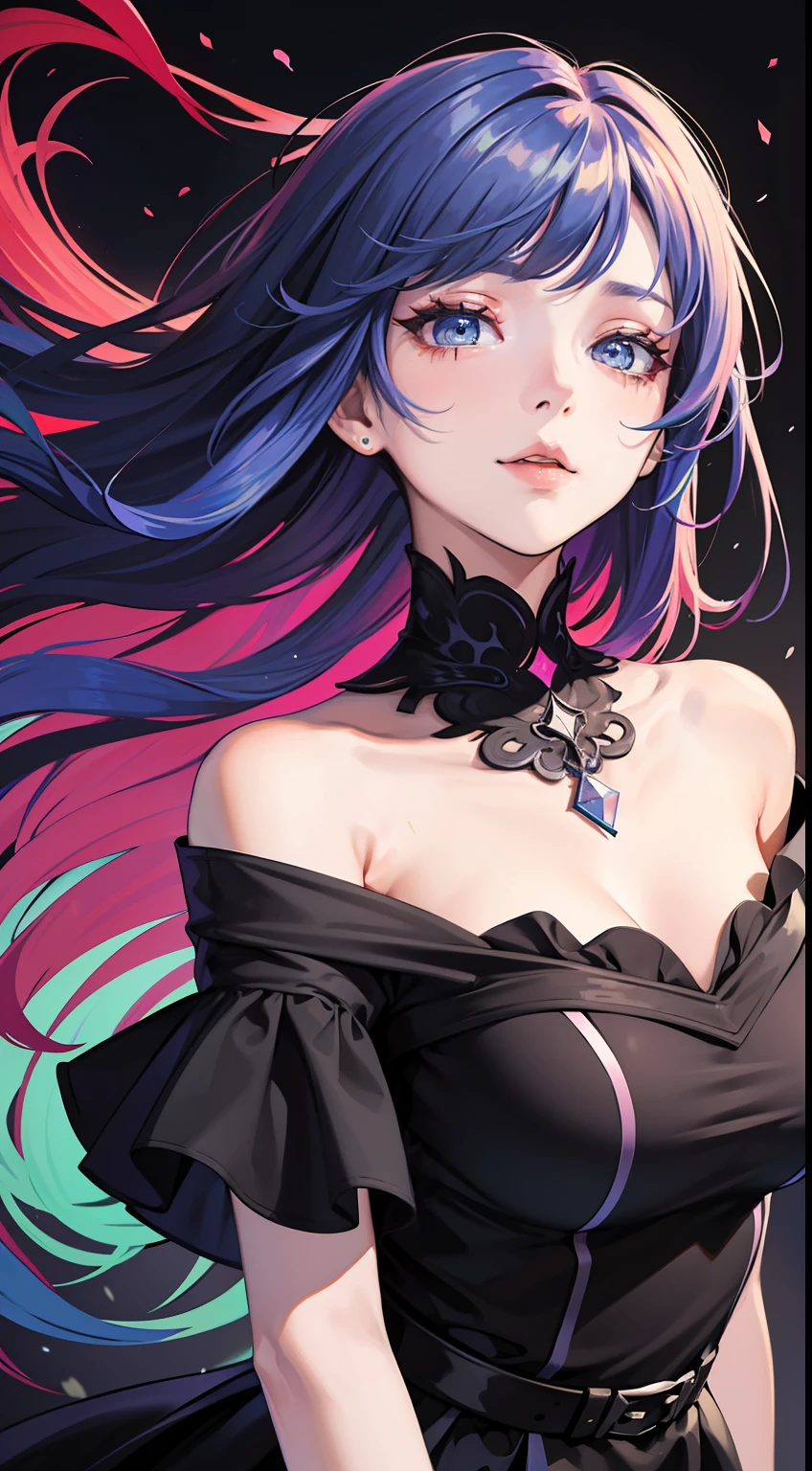 (Colorful Hair: 1.8), (Rainbow Color Explosion: 2.8), Color Art, (solo: 1.9) (All Colors of Rainbow: 2.8), (Rainbow Ink: 2.6), (Rainbow Ink Splash: 2.6), (Upper Body: 2), White Off Shoulder Shirt, Sexy, (close-up: 1.8), Looking at the audience, with watery eyes, (Rainbow Hair: 1.6), Color Splash, Solo, (Color Splash: 1.8) (Color explosion: 2.1), messy lines, beauty and aesthetics, (Datura: 1.6), ((sparkling)), (colorful), (color), the most beautiful chaotic form, elegance, fauvism design, vivid colors, romanticism, atmosphere, ecstasy of notes, (fractal art: 1.8), (colorful), color, (splash) (splash), vertical painting, upper body, paint splash, Acrylic paint, gradient, paint, highest image quality, highest quality, masterpiece, solo, depth of field, facial painting, colorful clothes, (elegant: 1.2), gorgeous, long hair, wind, (elegant: 1.3), (fauvism: 1.4), ((masterpiece)), (best quality), (super detail), (illustration), (dynamic angle), (floating), (painting), (colored hair), (striped hair), Beautiful and delicate eyes, (gradient eyes), (colored eyes), (colored background),
多彩style-paintmagic 美女现实ulzzang-6500-v1.1 魔幻style-sylvamagic