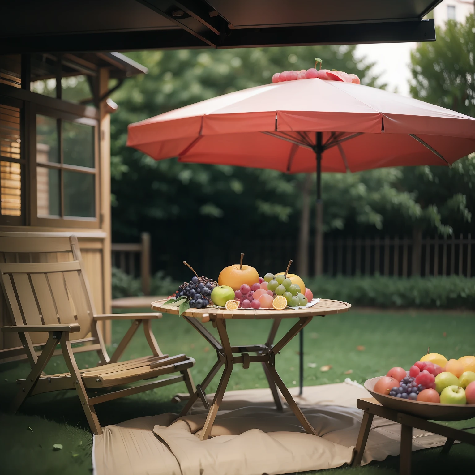 Outdoor fruit photography