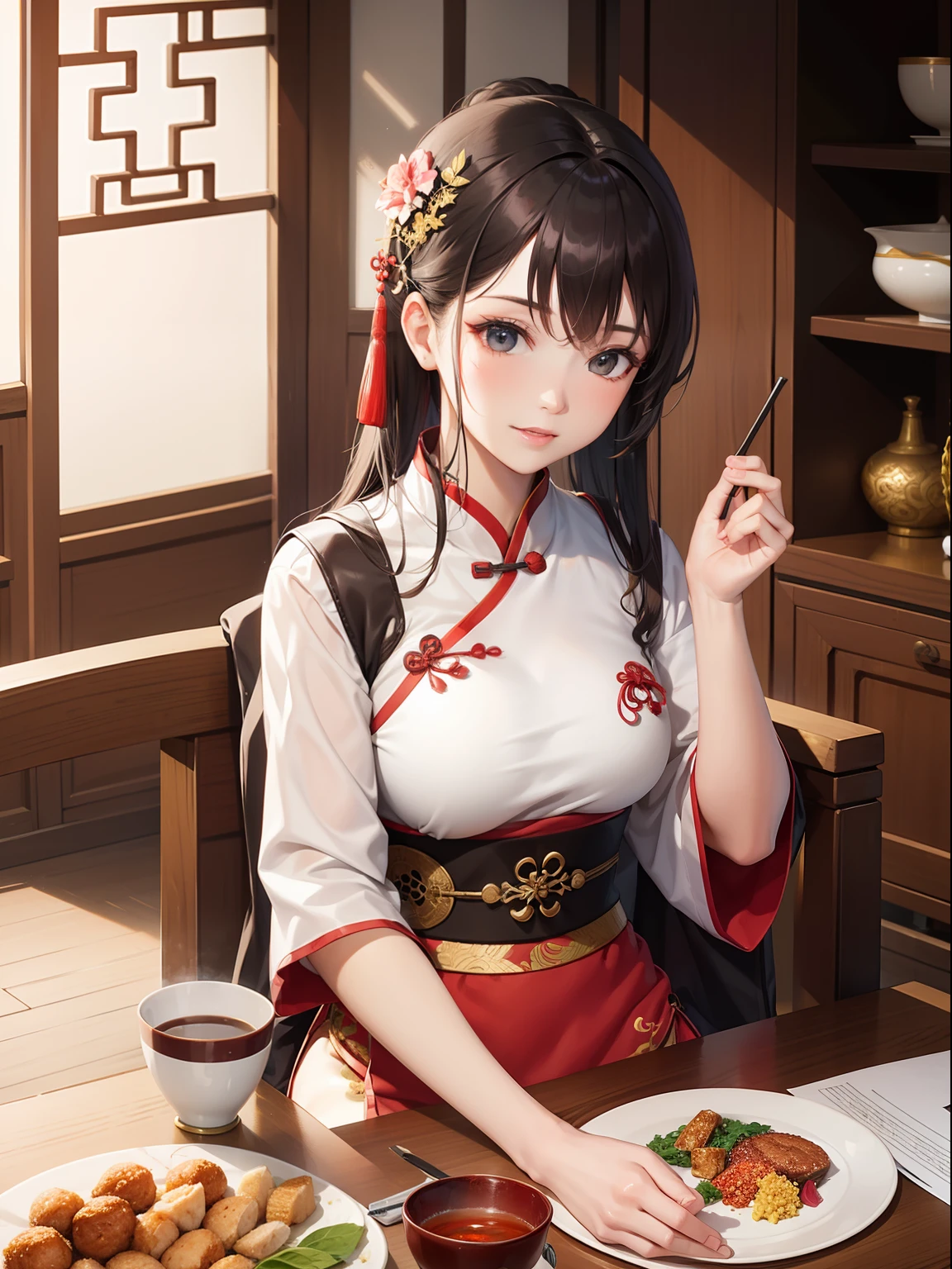 woman, China, ancient, traditional
