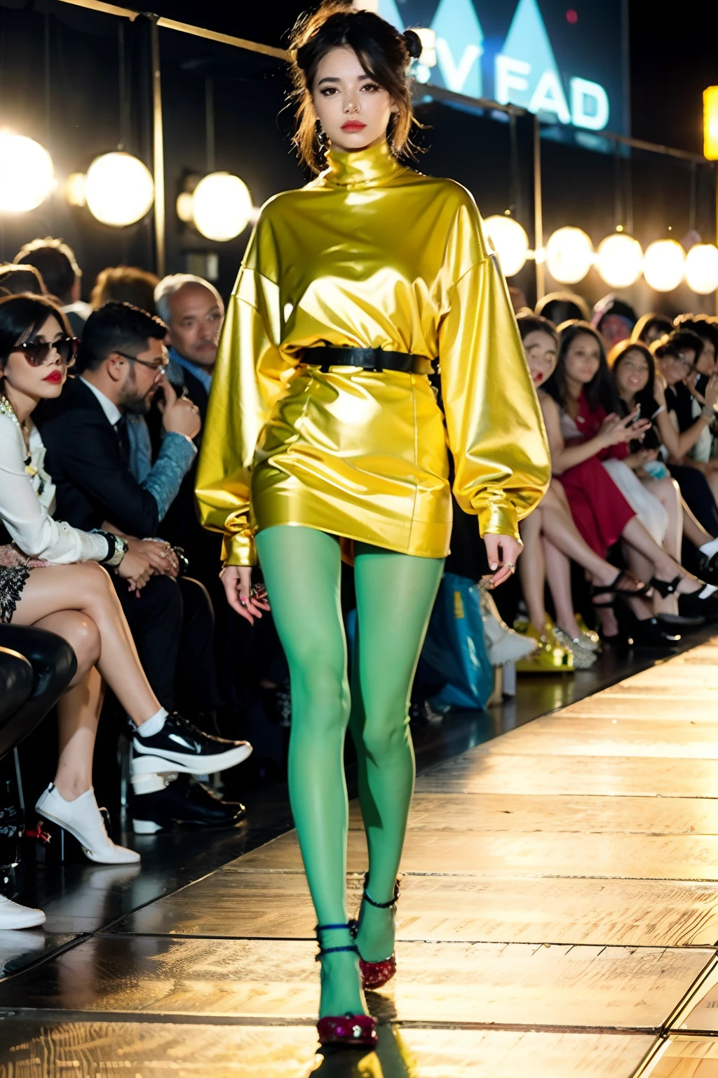 um desfile de moda de outro mundo, fashion trend