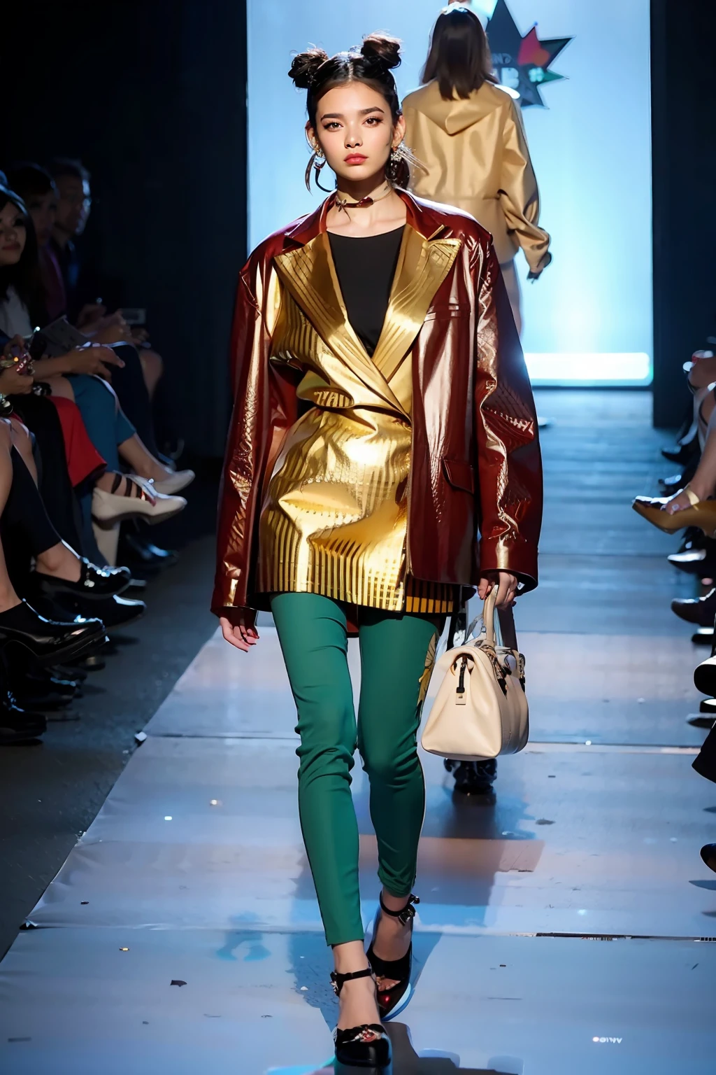 um desfile de moda de outro mundo, fashion trend