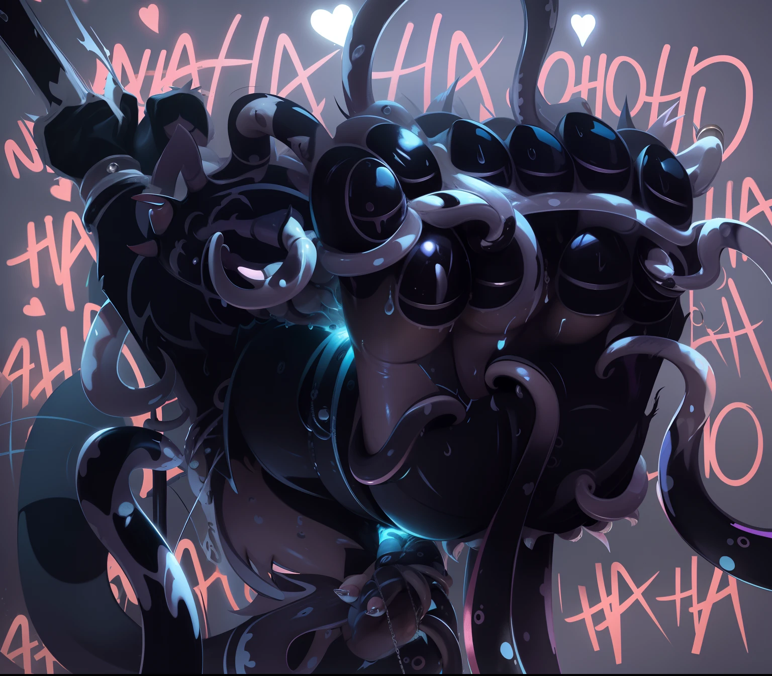 furry tickles claws claw claw claw control tentacles