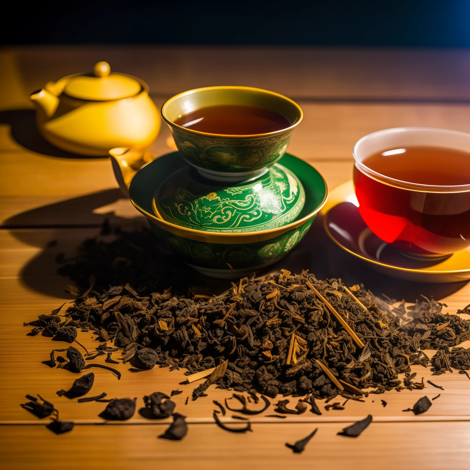 All the tea in China, concept art, 4k