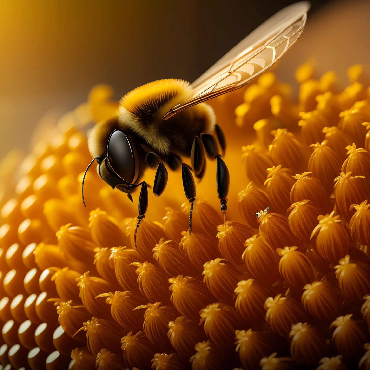 Hunny from the bee, concept art, 4k