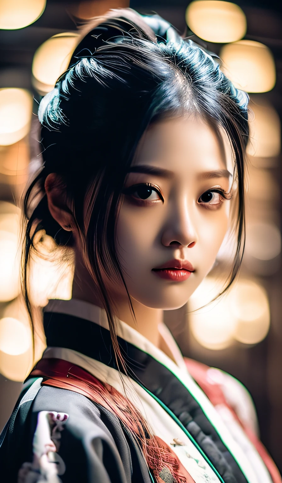best quality, masterpiece, highres, wuxia 1girl, china dress, super Beautiful face, super beautiful eye, super beautiful hair