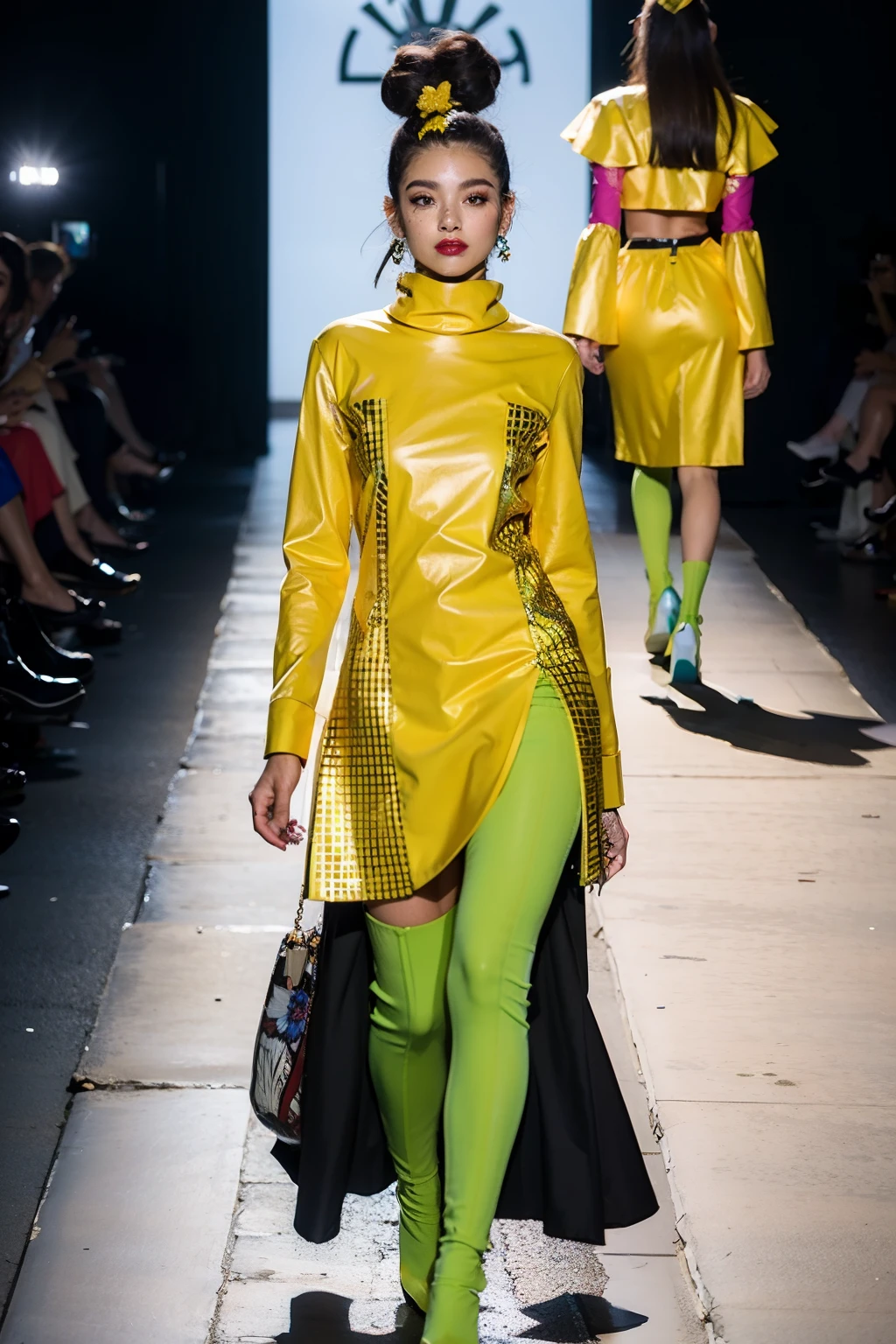 um desfile de moda de outro mundo, fashion trend