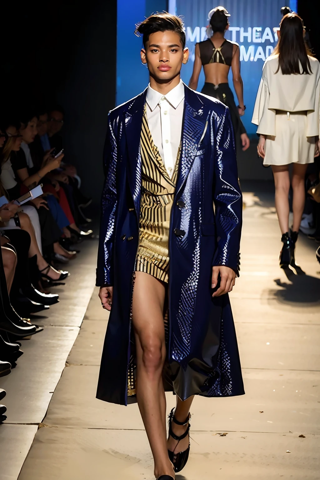 um desfile de moda de outro mundo, fashion trend