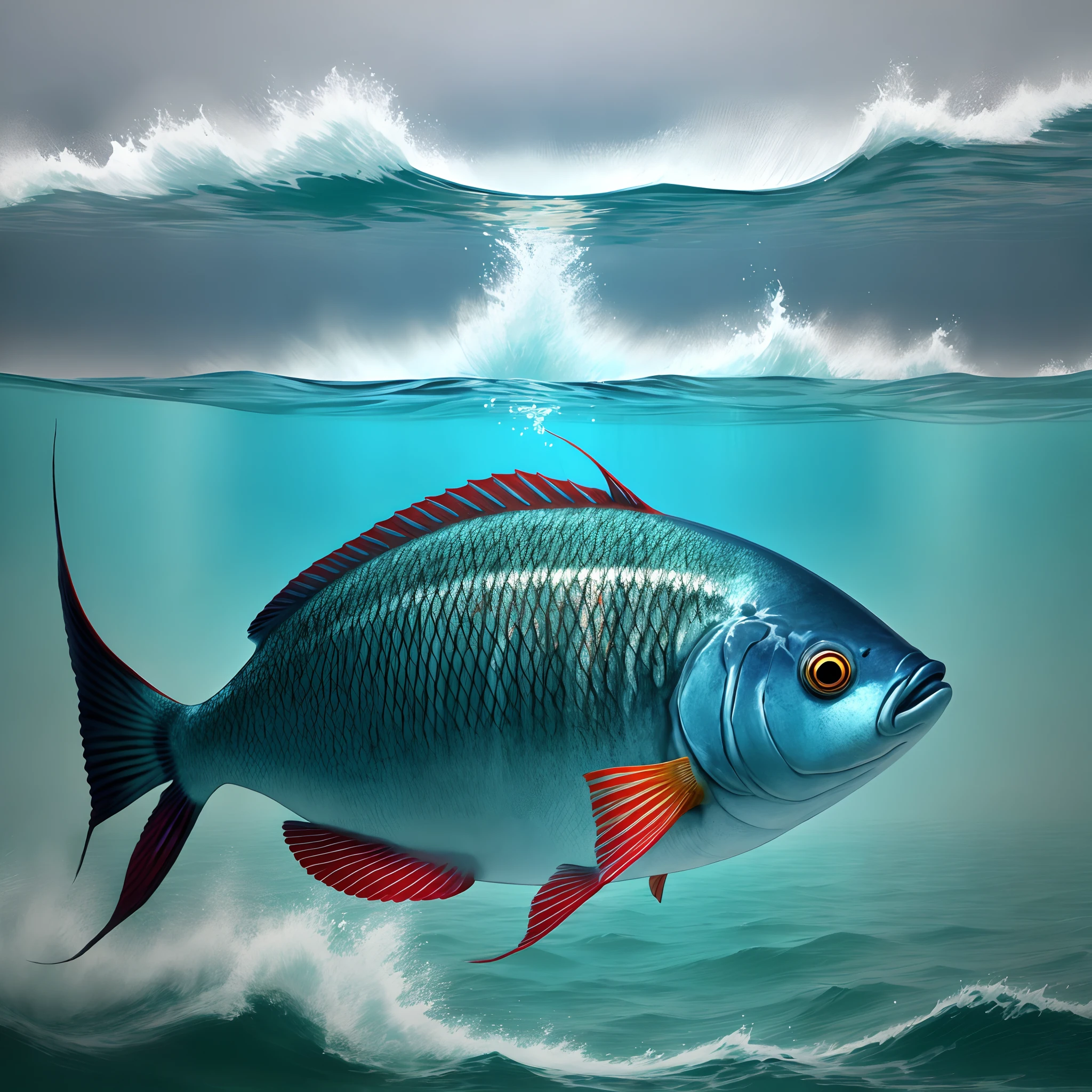 Eau,the sea,swimming fish,Murderous maniacs