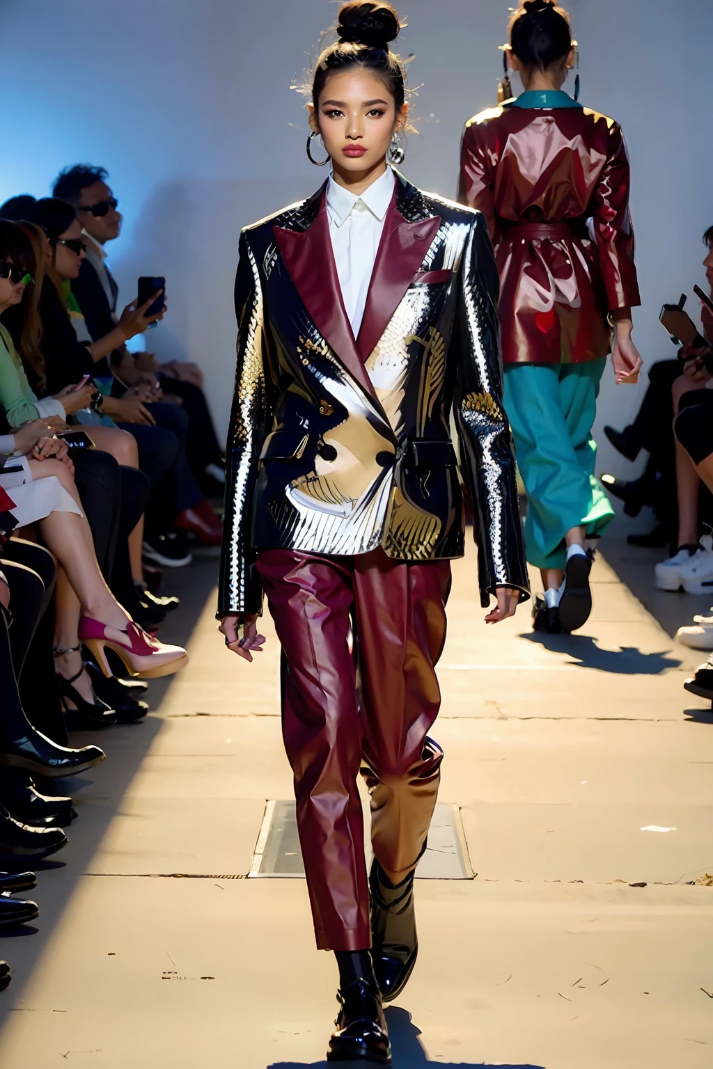 um desfile de moda de outro mundo, fashion trend