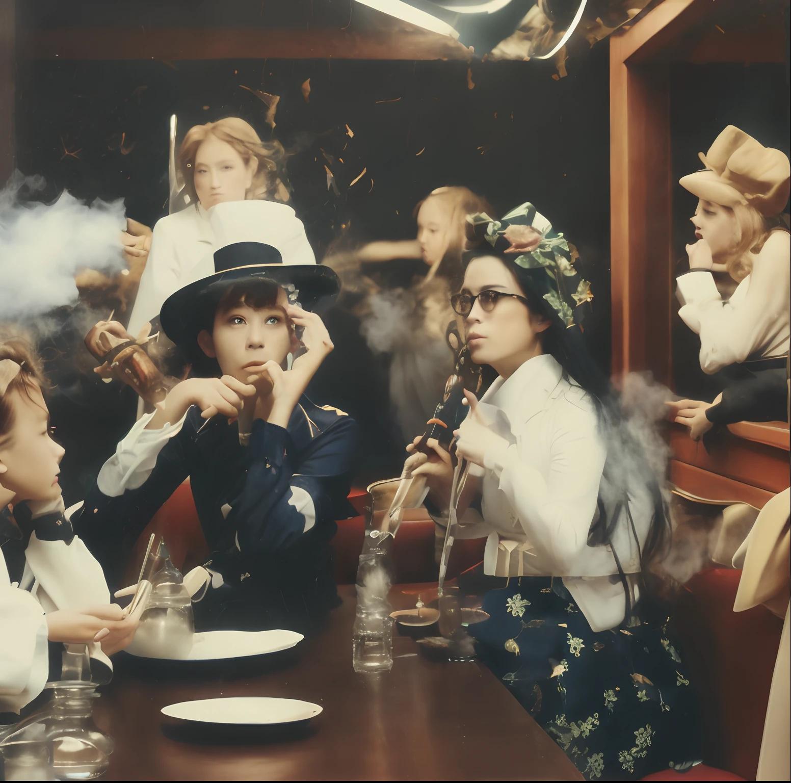 komono,smokes,Girls domineering