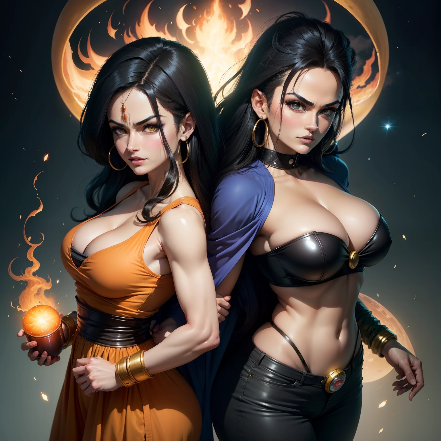 Salma Hayek consists of - Art - O - Dragon, hand drawn, pencil ink, Vegeta, with Vegeta hair, Prince Vegeta, Dragon Ball Art Style, Wild Spike Black Saiyan Hair, Akira Toriyama style, Dragon Ball concept art, inspired by Seki Toriyama, Dragon Ball style, HD artwork, character Dragon Ball, Dragon Ball Z style