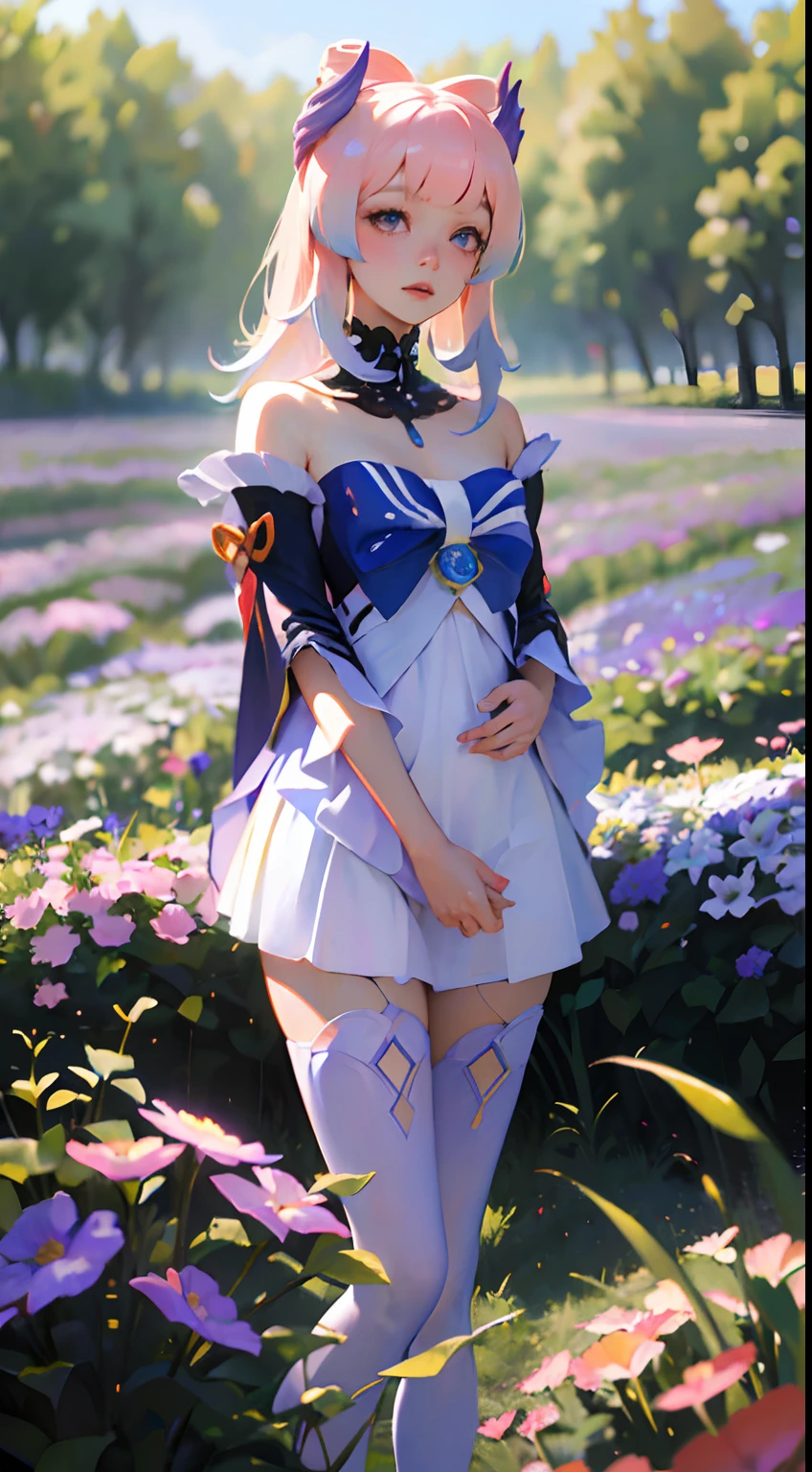 ultra high res, (photorealistic:1.4), raw photo,16K,
(solo,1girl,loli:1.2),
Flower field, flower, butterfly, kokomidef, kokomirnd,