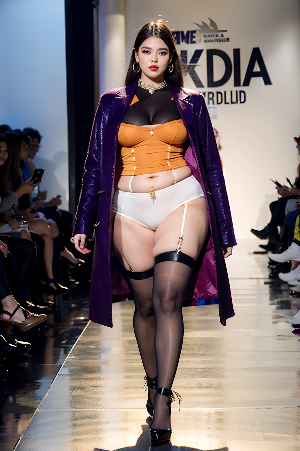 NSFW, um desfile de moda  plus size de outro mundo, Temporada de Budas Enormes,  Plus Size Fashion Trend