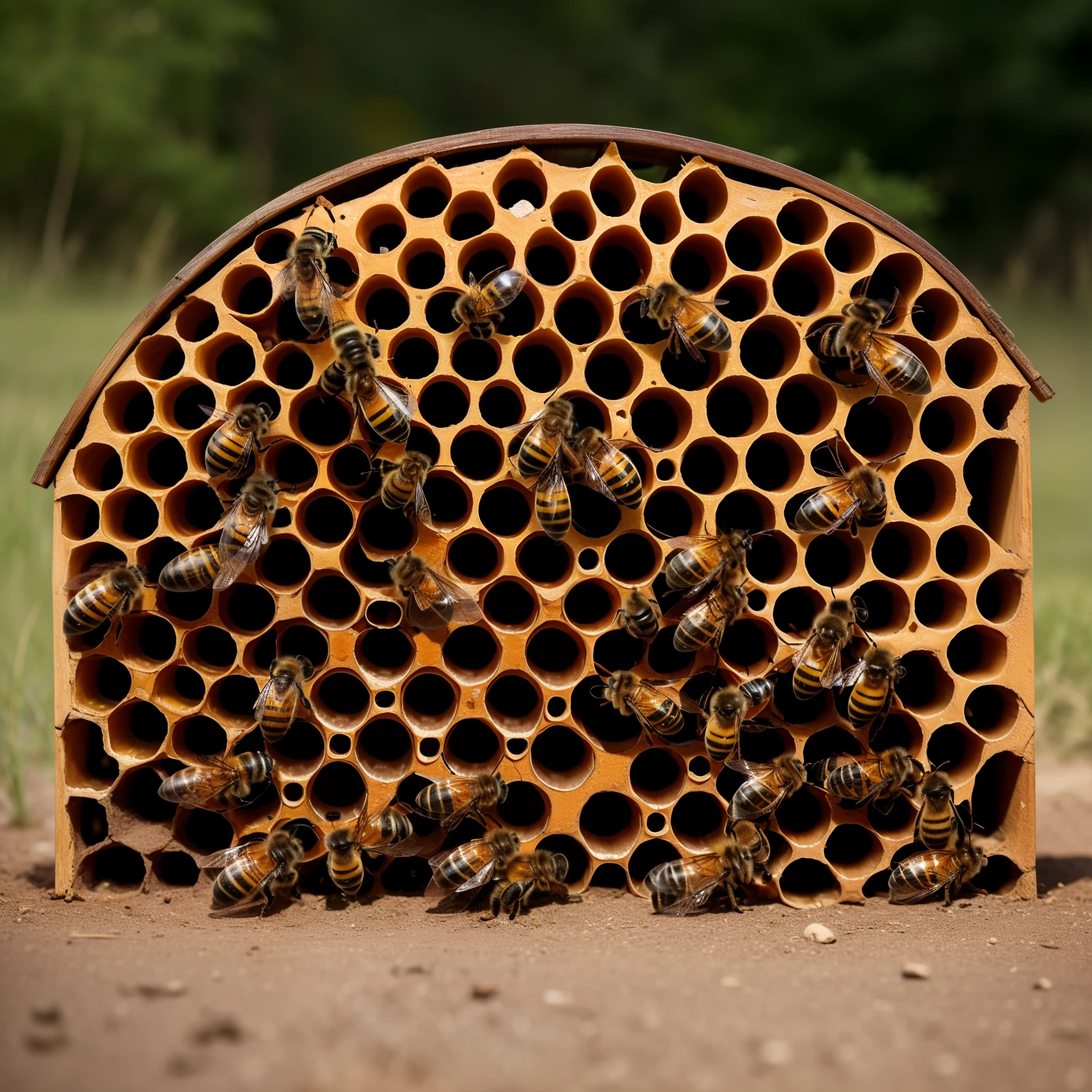 Bee hive, concept art, 4k