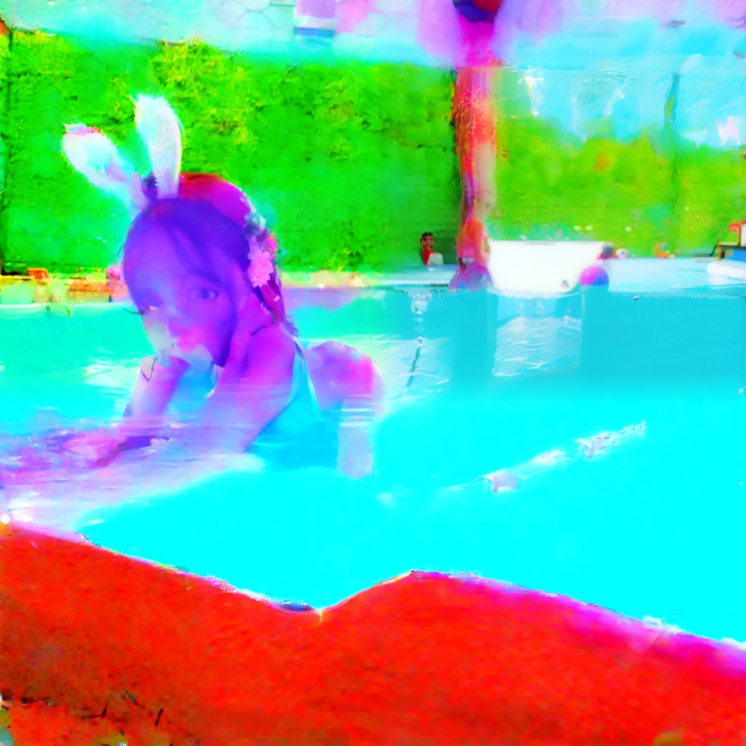Pool Bunny Girl Lee Na Young