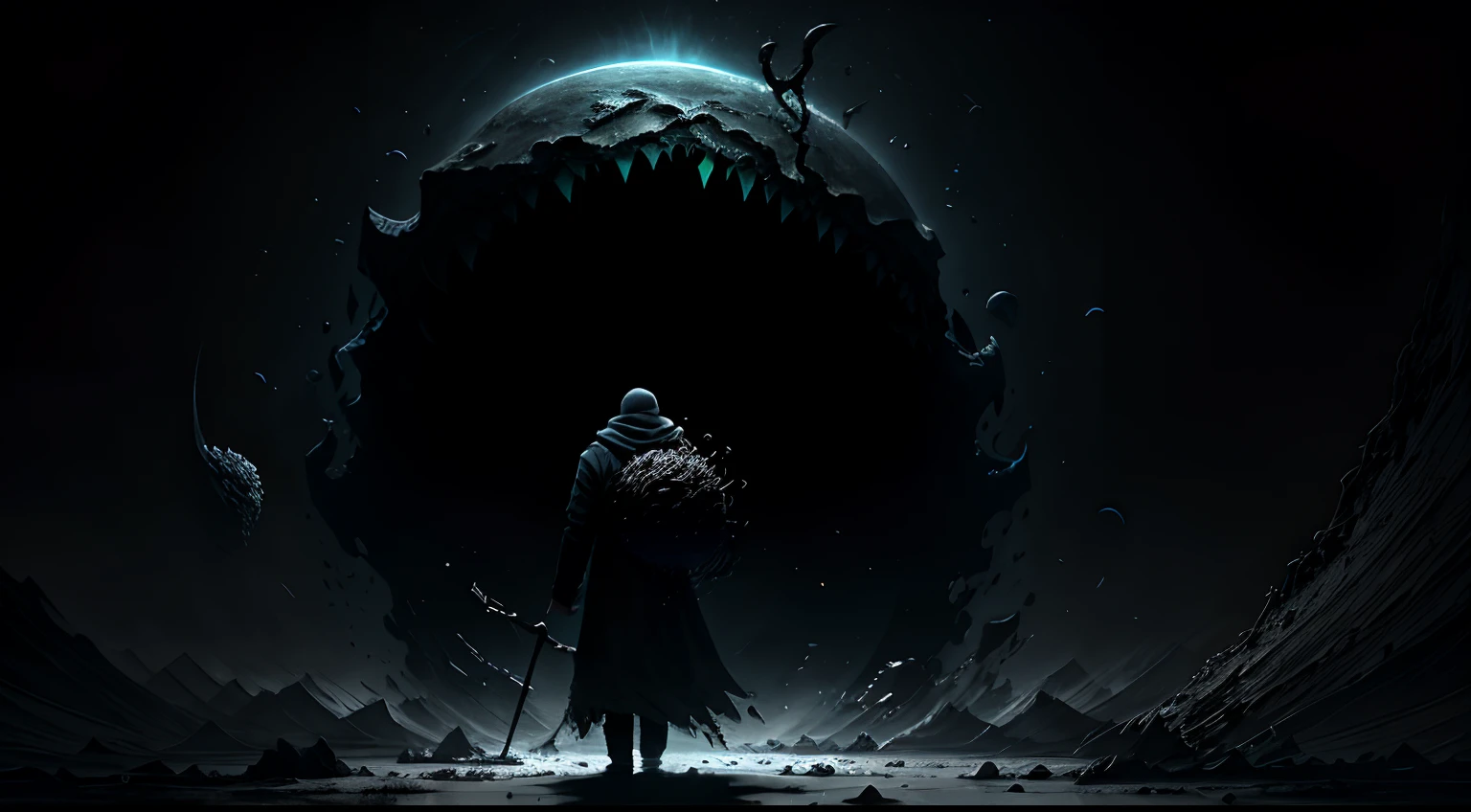 the void，Devouring，disaster，desertion