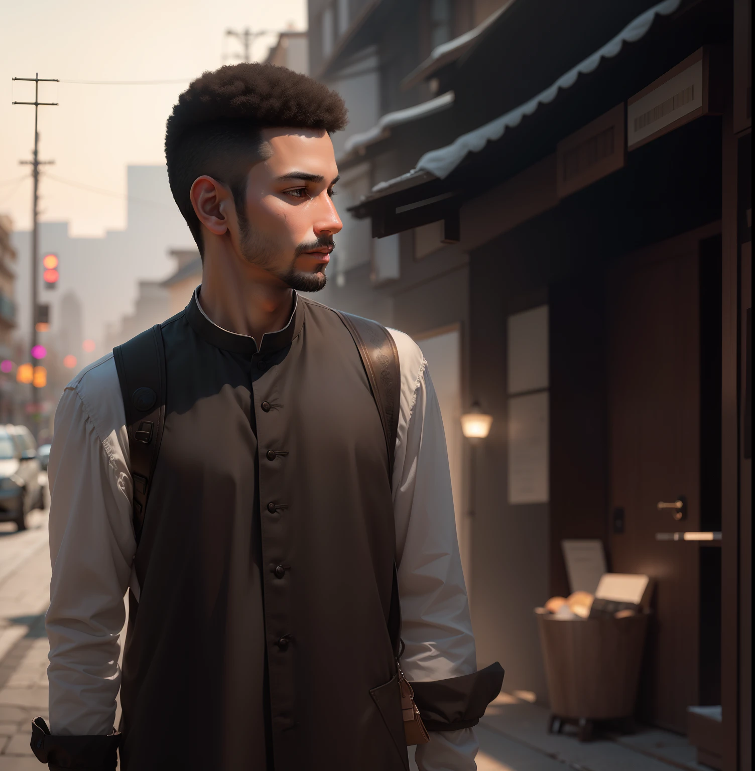 Create a flawless AI-generated version of my picture, enhancing its details and colors while maintaining its natural look.