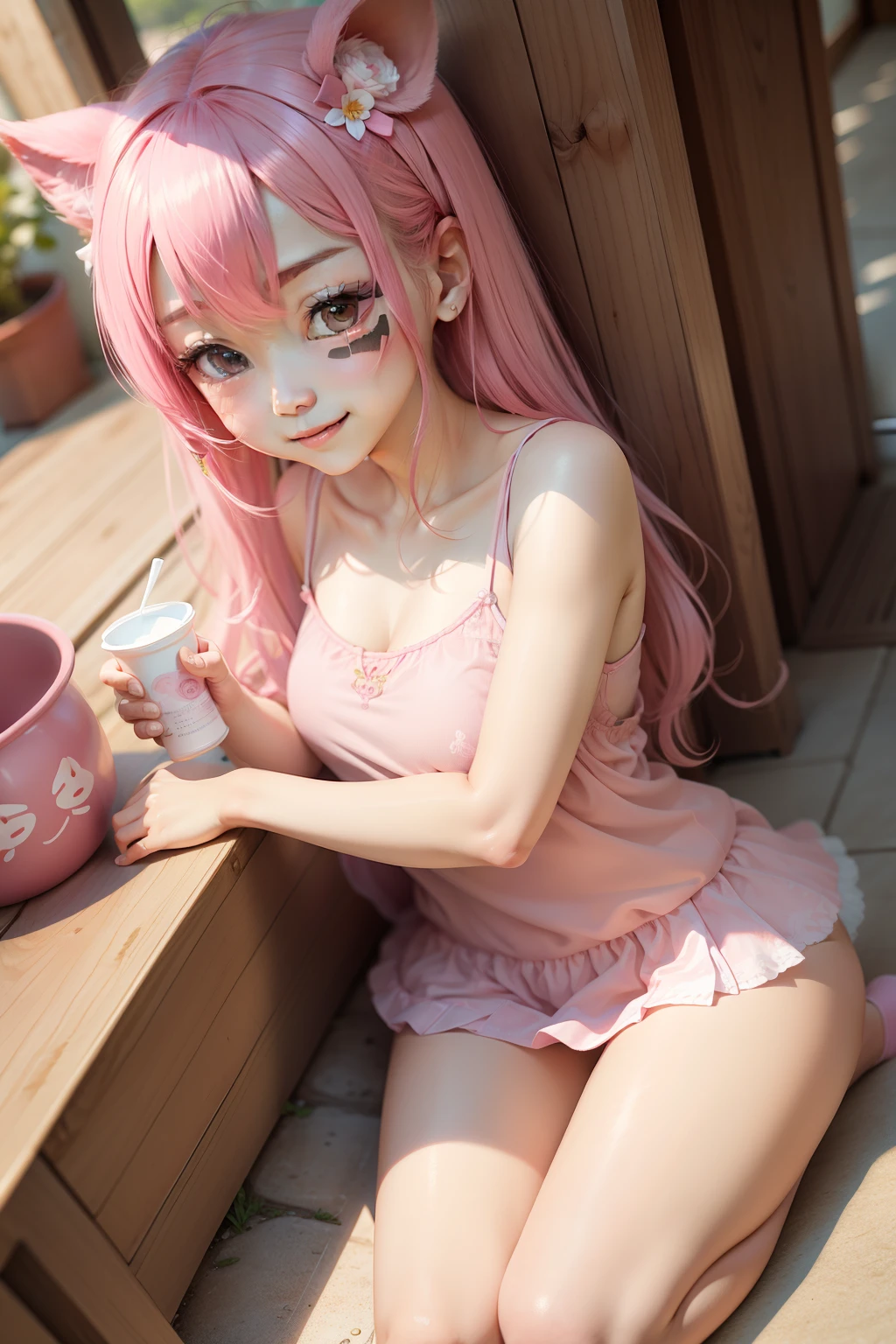 pink，Pink tender，Kizi，比基尼，ssmile，