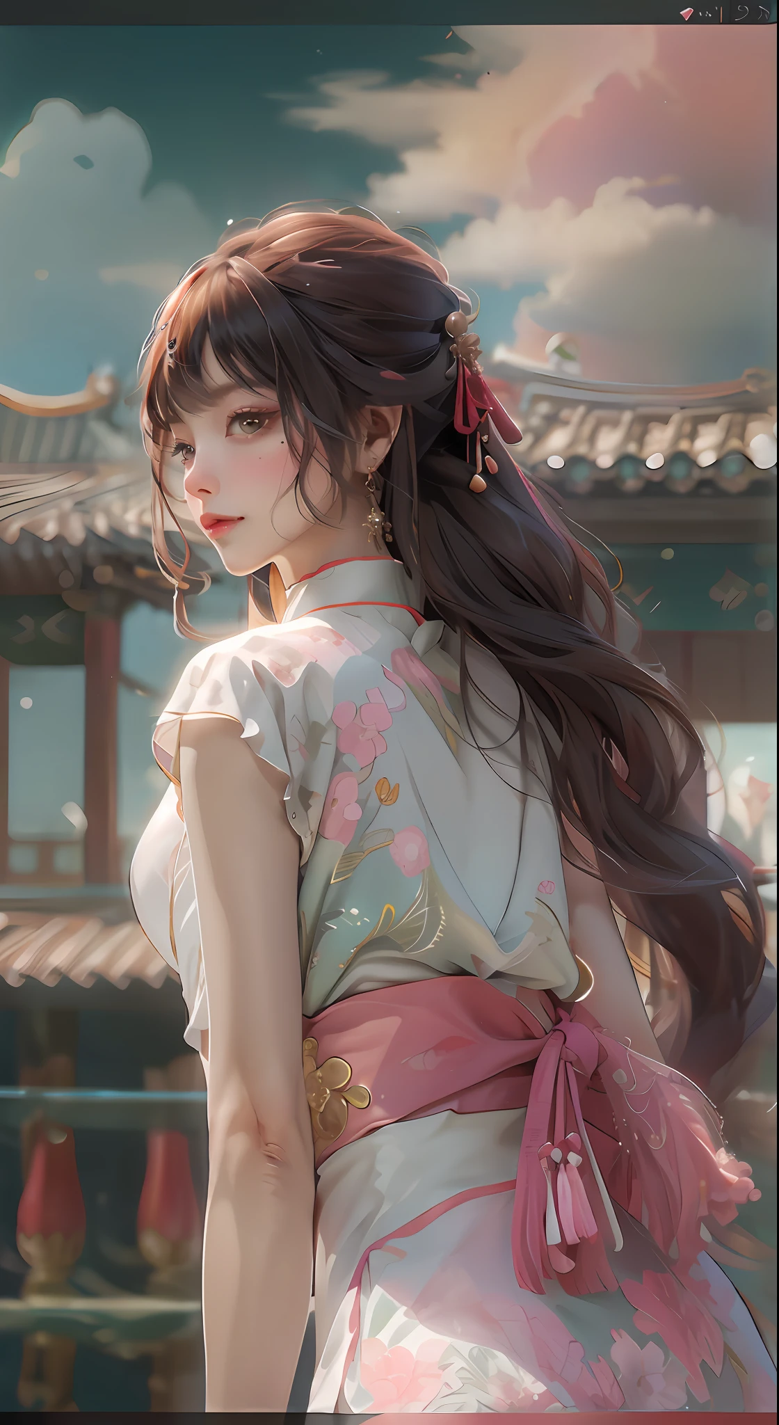 Nice and delicate face