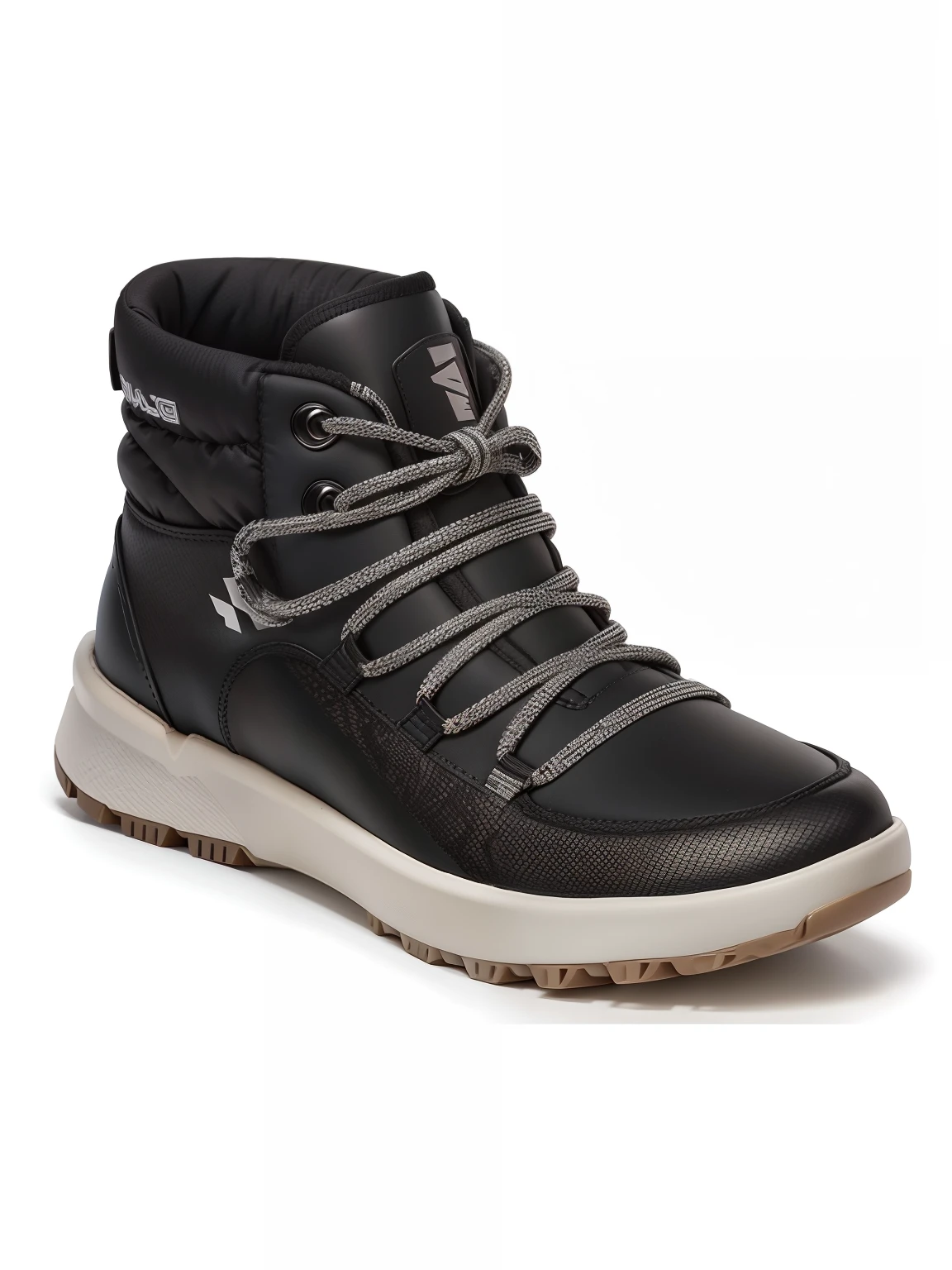 Close-up of black boots with lace on the sides, 2 0 2 2, 2022, athletic sneakers, Femme, 2 0 2 1, 2021, (Snow), Boots, 2020, 2 0 2 0, black, palladium, f / 2 0, hiking clothes, Medium height, bone, amanda clarke