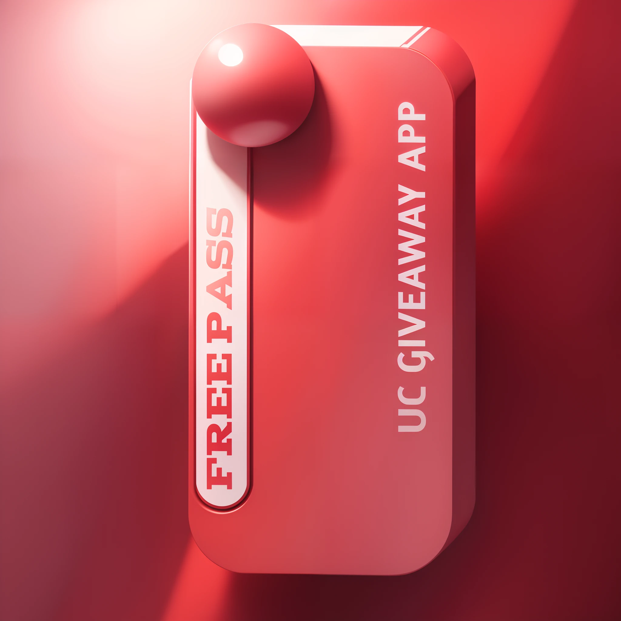 1 TICKETS, 3D BEST UI DESIGN colour Red, and pink colour,HDR