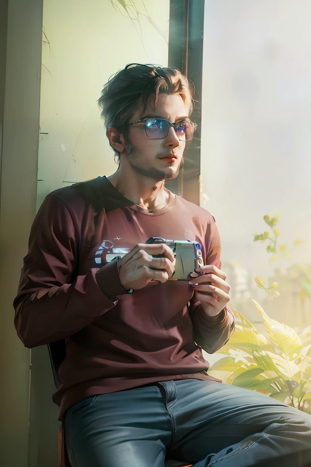 Realistic. Night effect. 3d realistic person as per image. Gaming vfx. Male