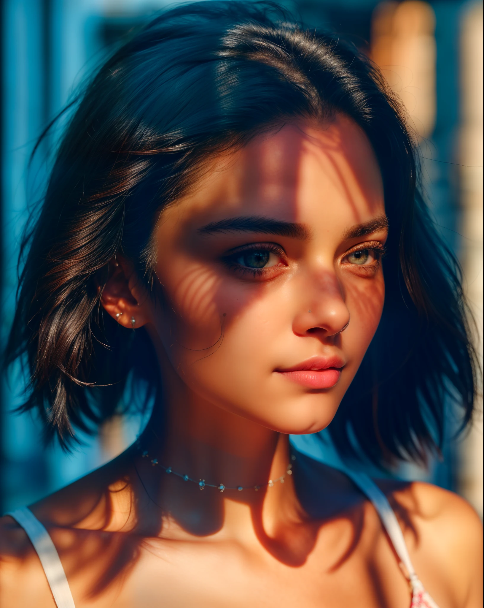 (8k, RAW photo, highest quality), beautiful girl, close up, (detailed eyes:1.2, (looking at the camera:1.4), (highest quality), (best shadow), intricate details