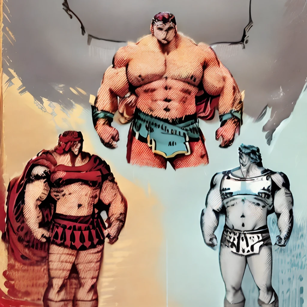 Wearing red underwear,Arad man with a towel around his shoulder, gigachad muscular, Beef Cake Pose, muscular male hero, Super buff and cool, muscular character, huge muscle, Big muscles, Large muscles, Muscular! Cyberpunk, Big chest, Huge muscles, Shirtless :: High detail, exaggeratedly large physique, Very beautiful. Big muscles, Muscular! fantasy